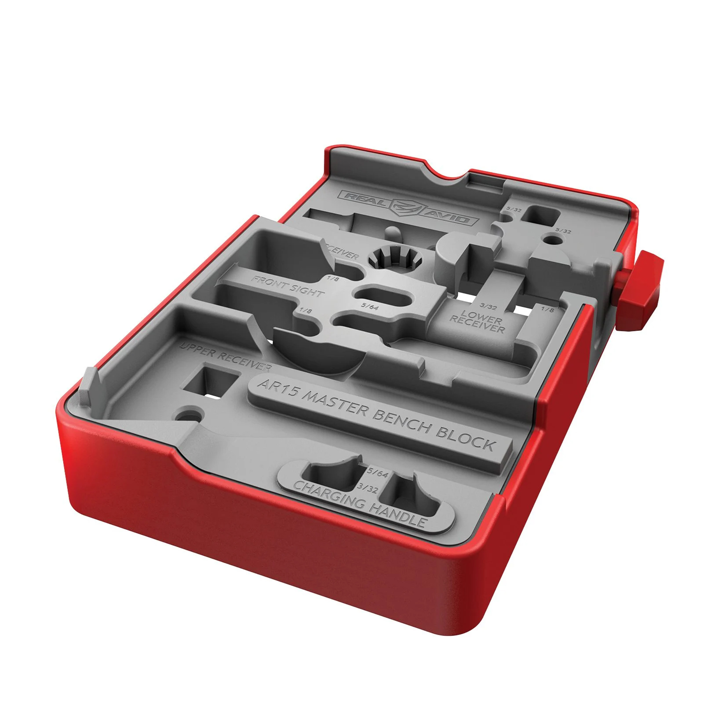 Blok rusznikarski Real Avid AR-15 Master Bench Block AVAR15MBB - obrazek 2