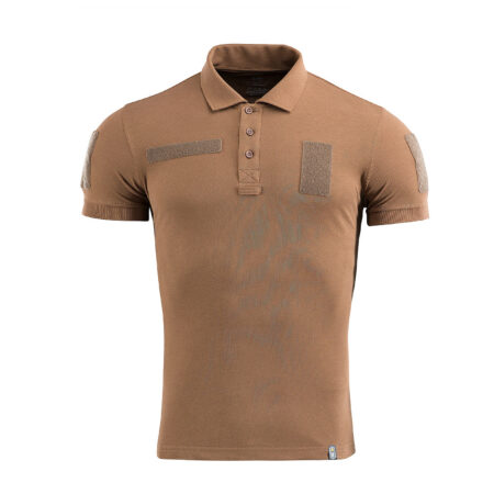 Koszulka polo M-Tac taktyczna 65/35 brązowa L