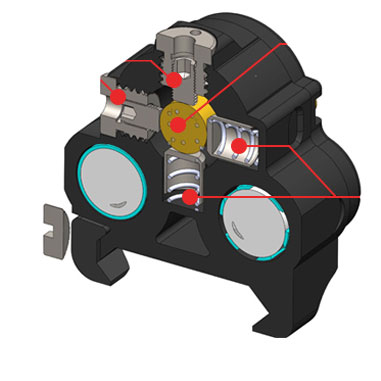 Celownik laserowy do pistoletu Leapers UTG LS200 - obrazek 4
