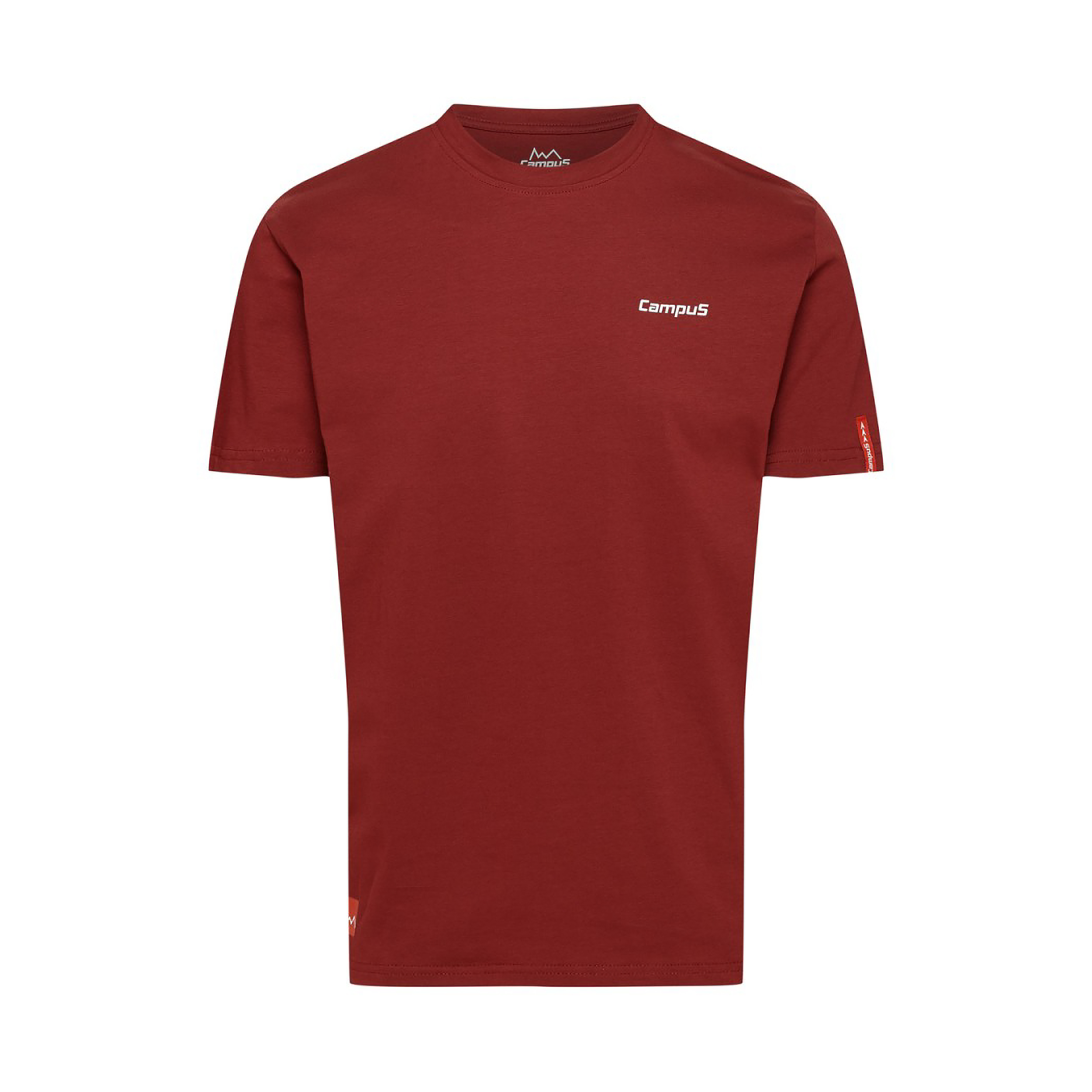 Koszulka męska Campus Skyth, bordowa L