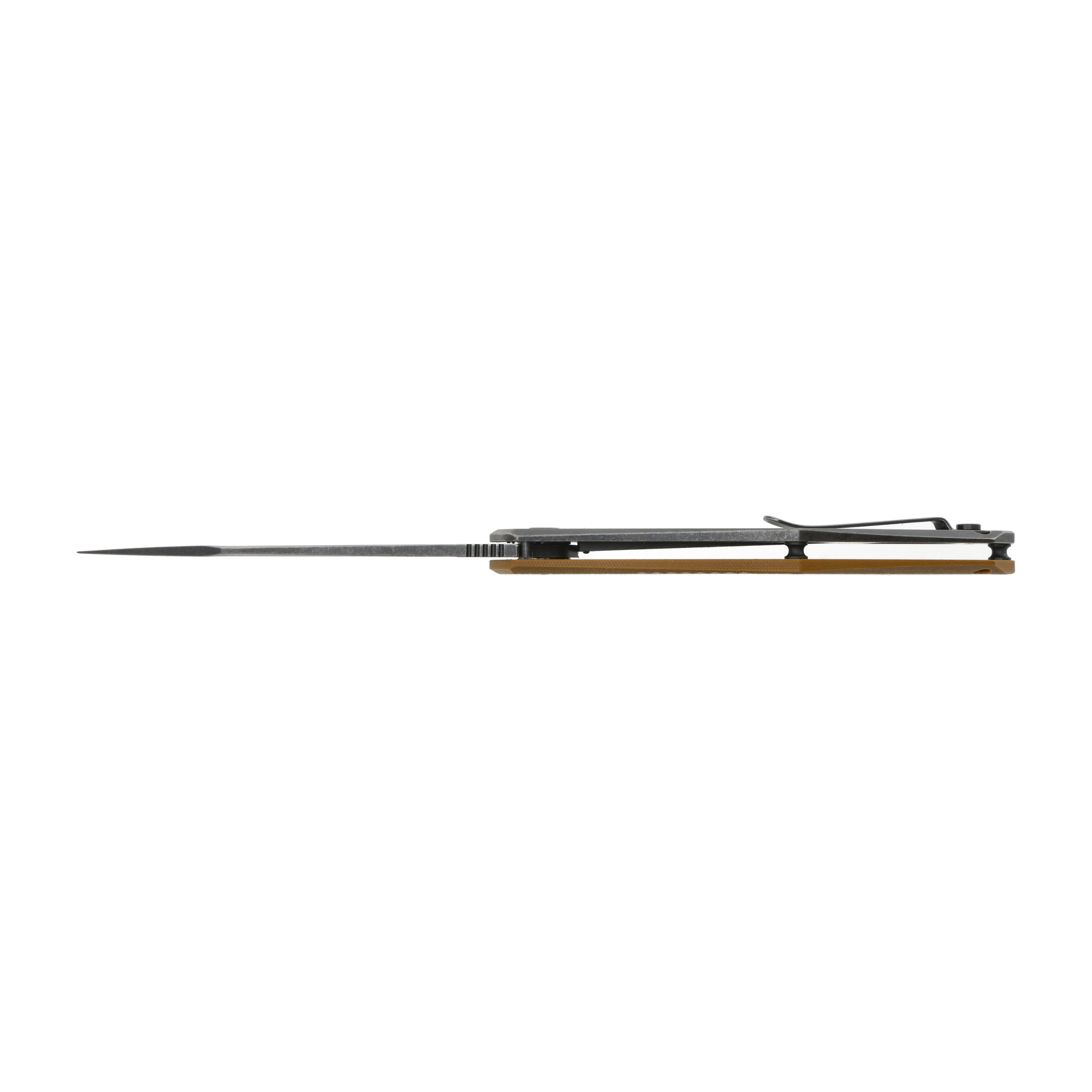 Nóż składany Ruike D191-W brązowo-czarny - obrazek 3