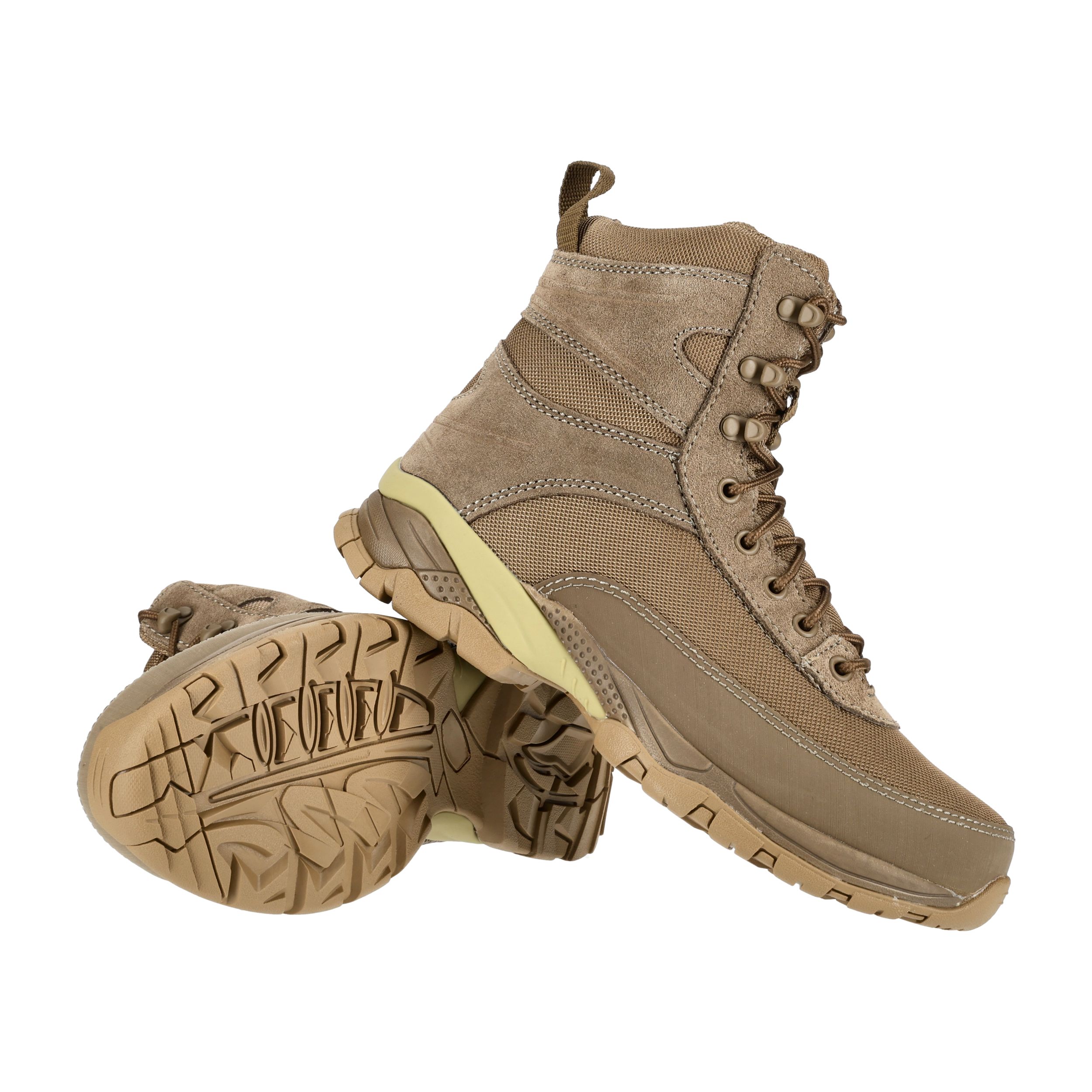 Buty wojskowe męskie Brandit beżowe 41 - obrazek 5