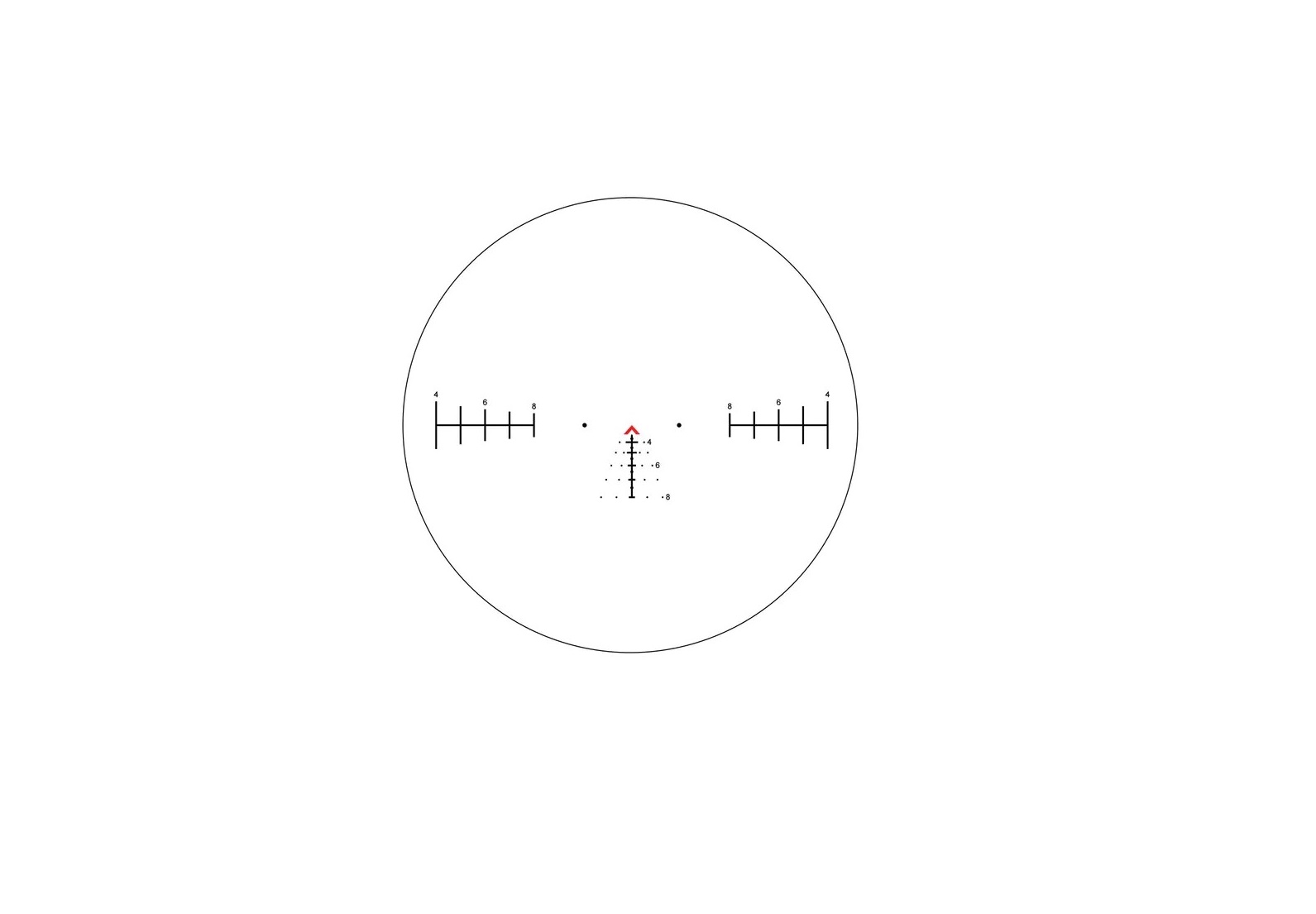 Luneta celownicza Primary Arms SLx 1-6x24 mm SFP Gen IV iR ACSS Aurora 5.56 Yard - obrazek 6