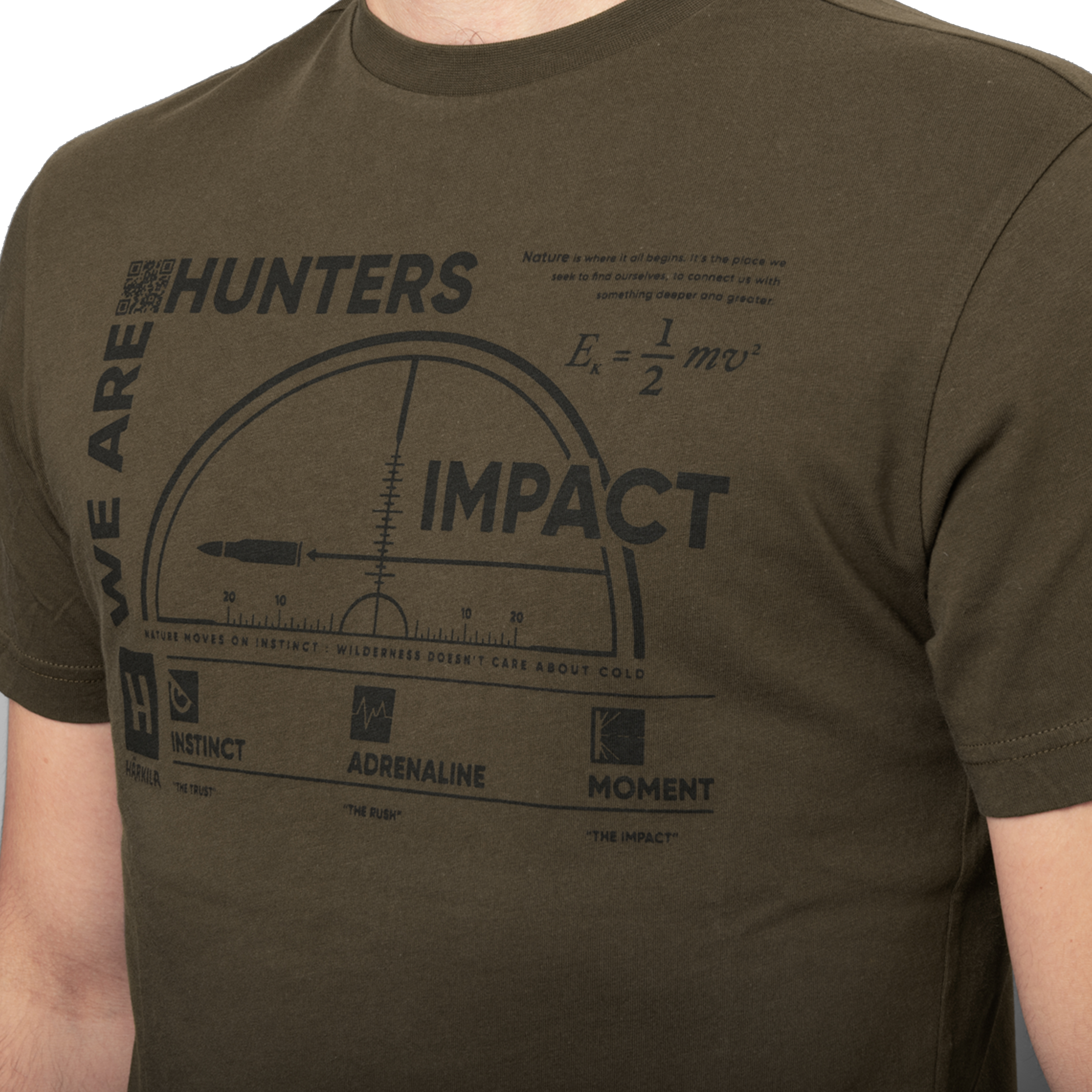 Koszulka Härkila Impact Willow green L - obrazek 4