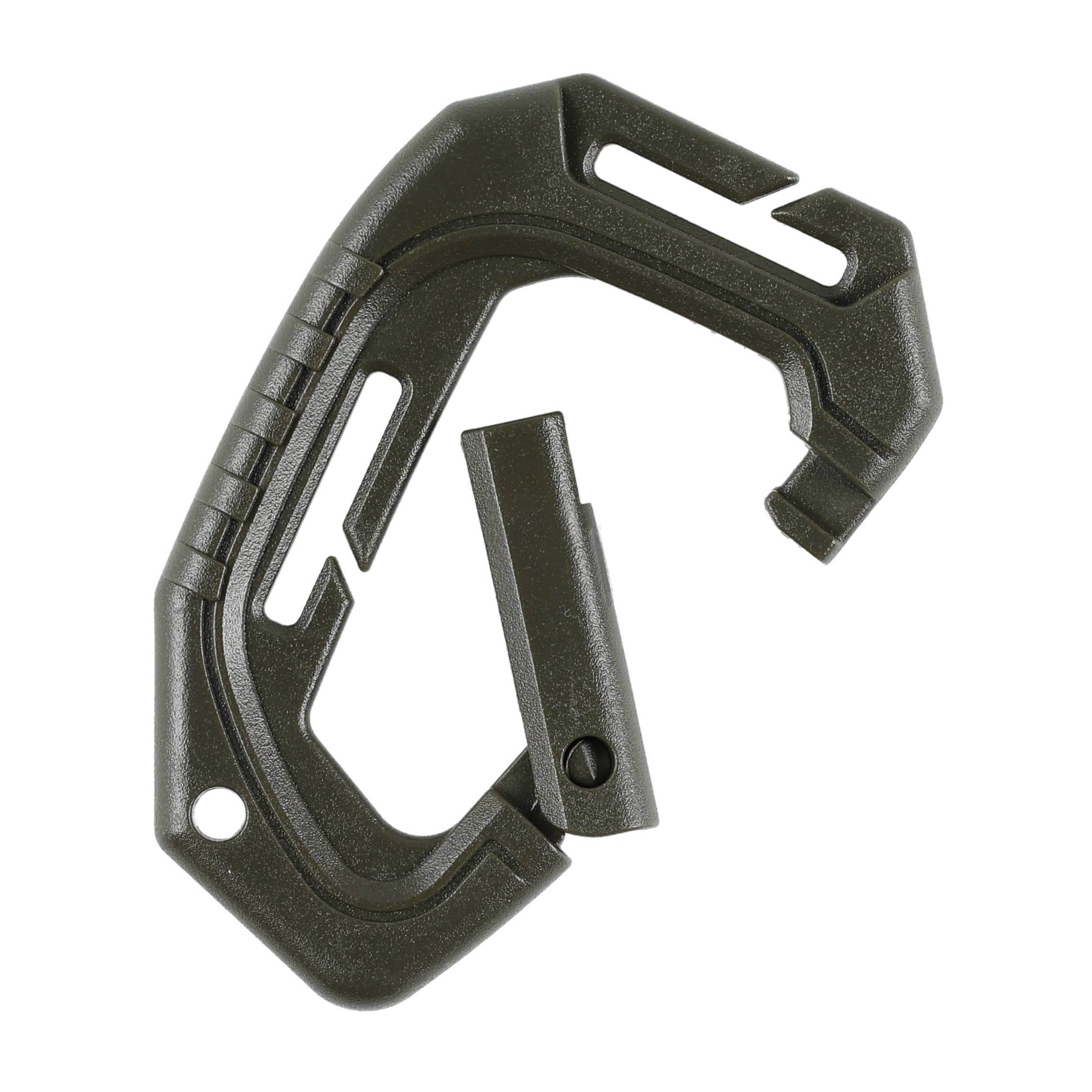 Karabińczyk M-Tac Tactical plastikowy oliwkowy - obrazek 2