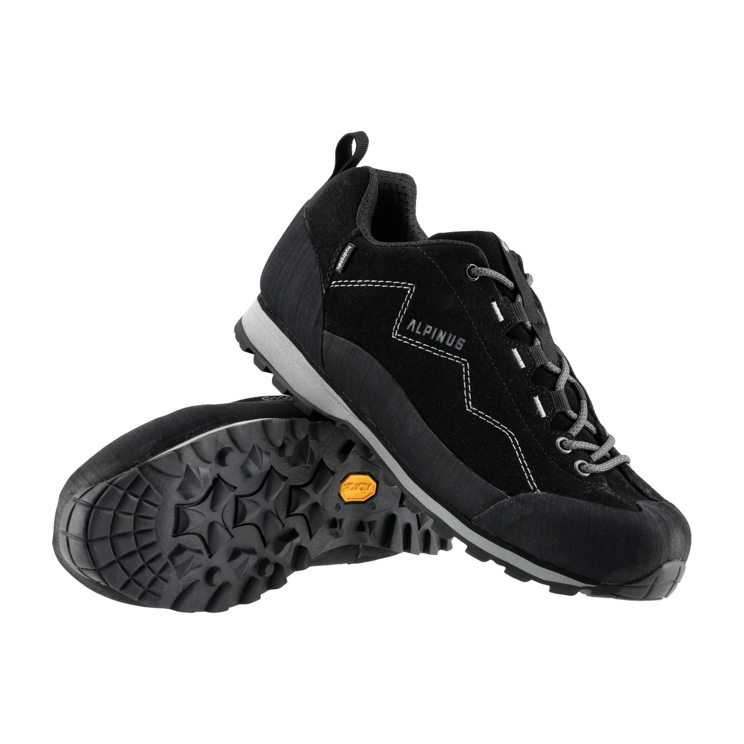 Buty męskie trekkingowe Alpinus Geres Low HDTX, czarne, 45 - obrazek 5