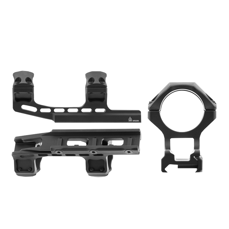 Montaż jednoczęściowy, wysoki Leapers UTG Accu-Sync 30/22 cantilever 50 mm czarny - obrazek 5