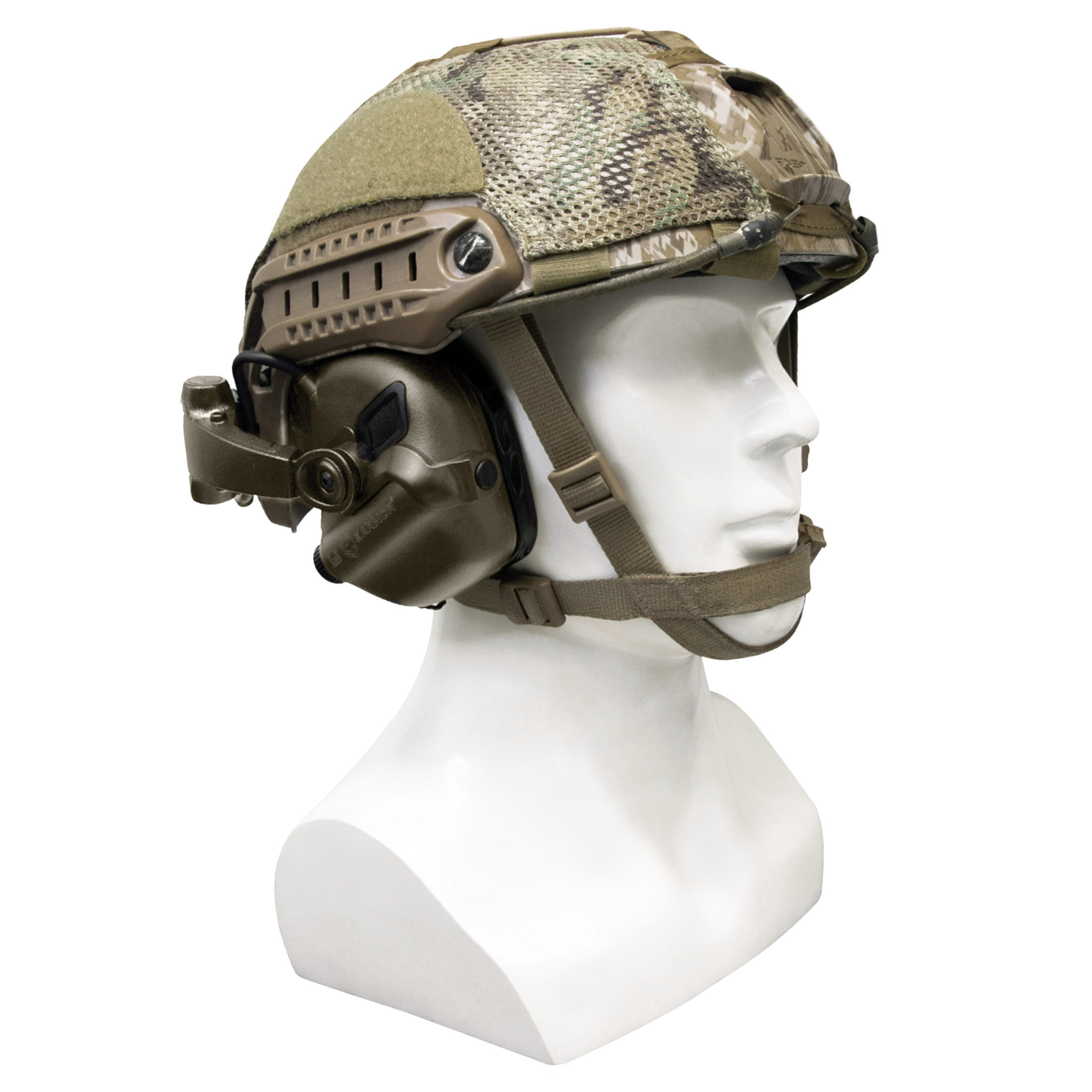 Aktywne ochronniki słuchu do hełmów Earmor M31X-FG-MARK3 - obrazek 3