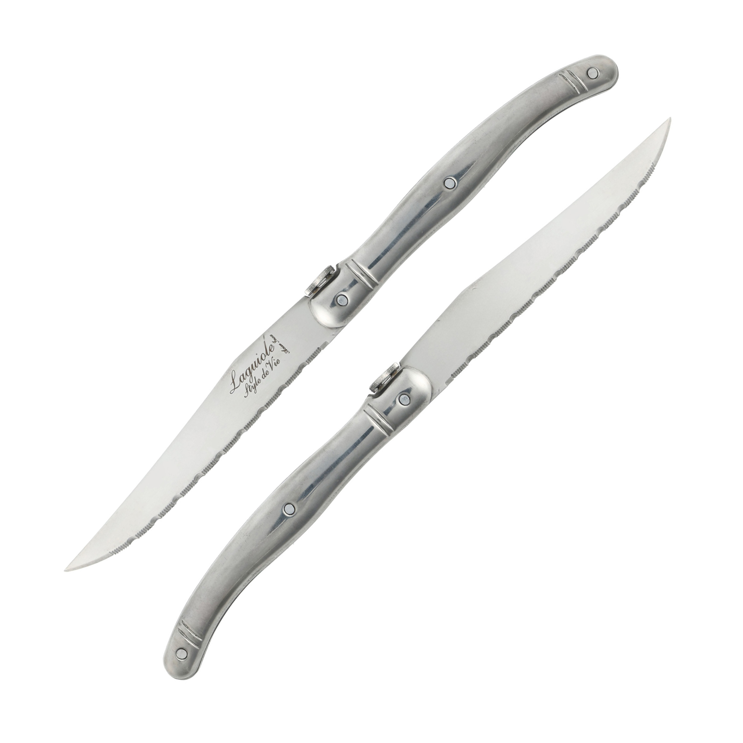 Nóż Laguiole do steków z stali nierdzewnej 6 szt. - obrazek 2