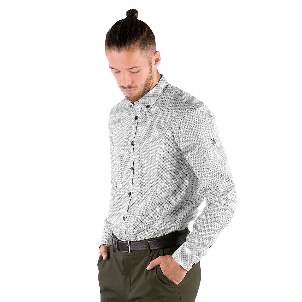 Koszula męska Tagart Deerland slim M - obrazek 8