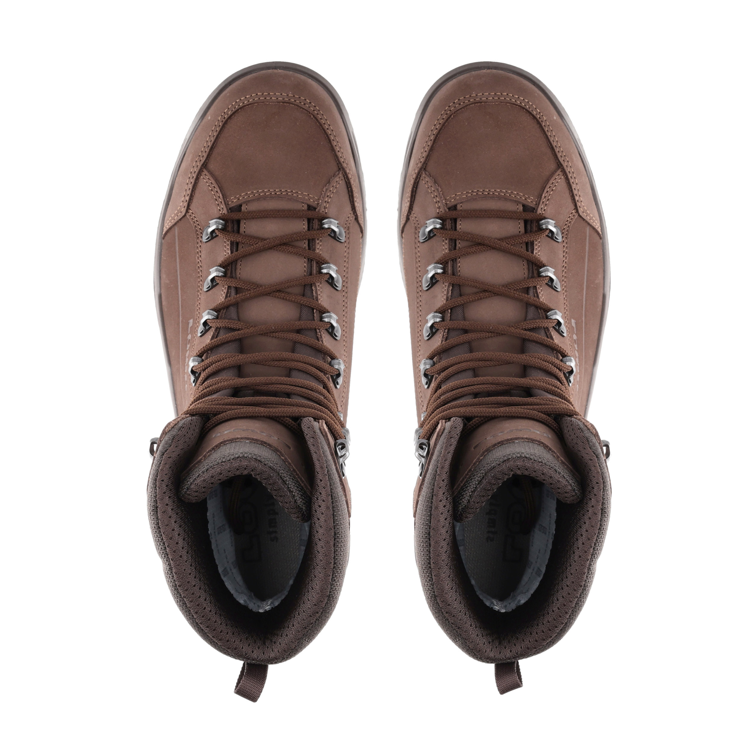 Buty wojskowe LOWA Renegade II N GTX HI TF, ciemnobrązowe 42,5 - obrazek 7