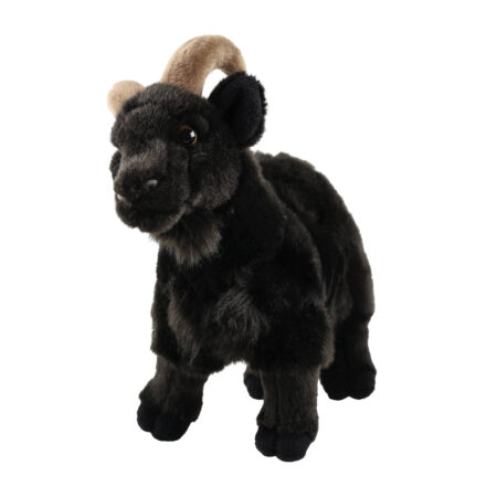 Maskotka Uni-Toys Czarna koza 28 cm
