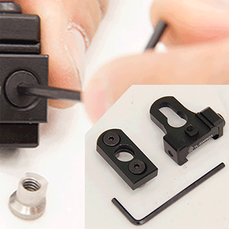 Adapter QD na szynę picatinny Leapers UTG prosty - obrazek 5