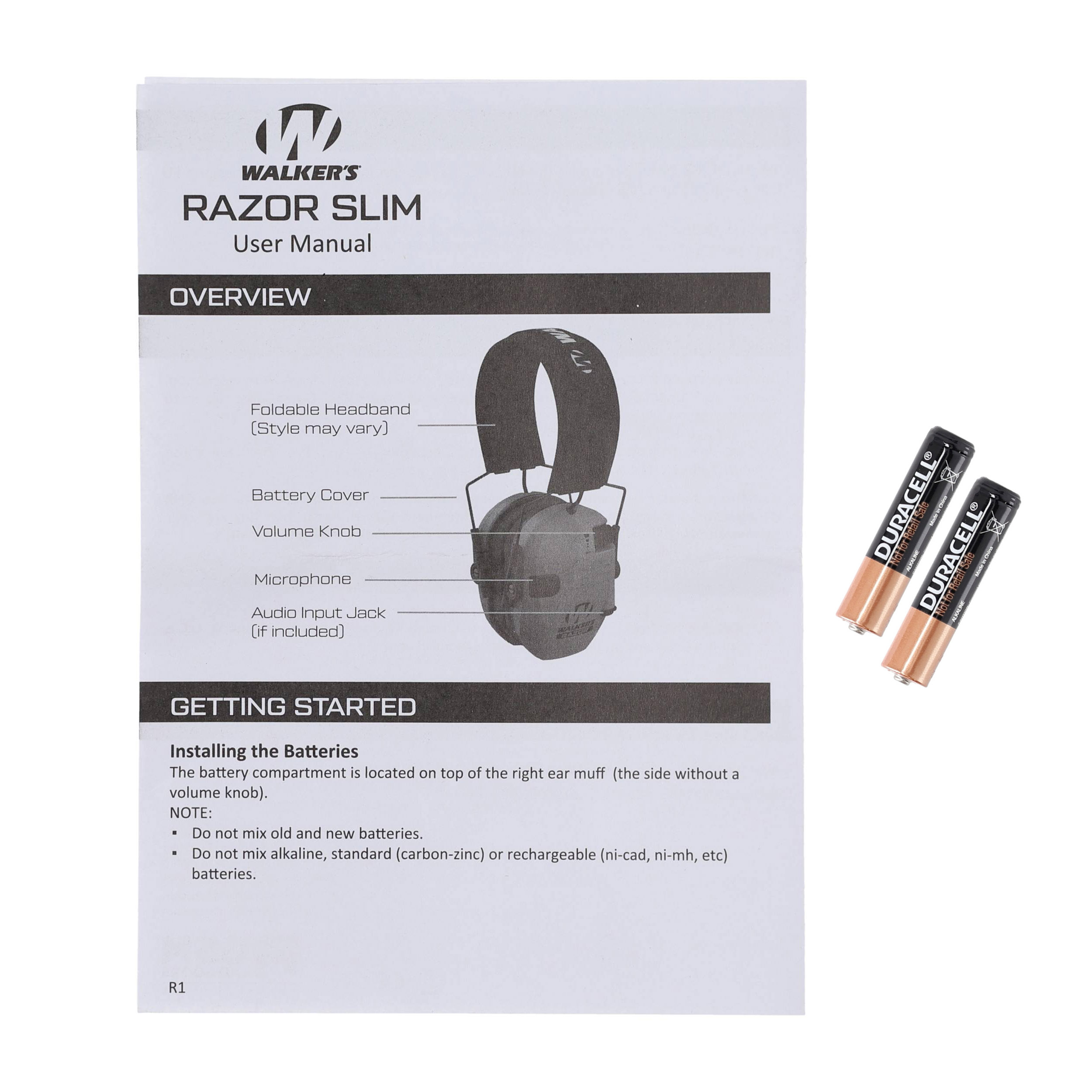 Aktywne ochronniki słuchu Walker's Razor Slim brązowe GWP-RSEM-BB - obrazek 9