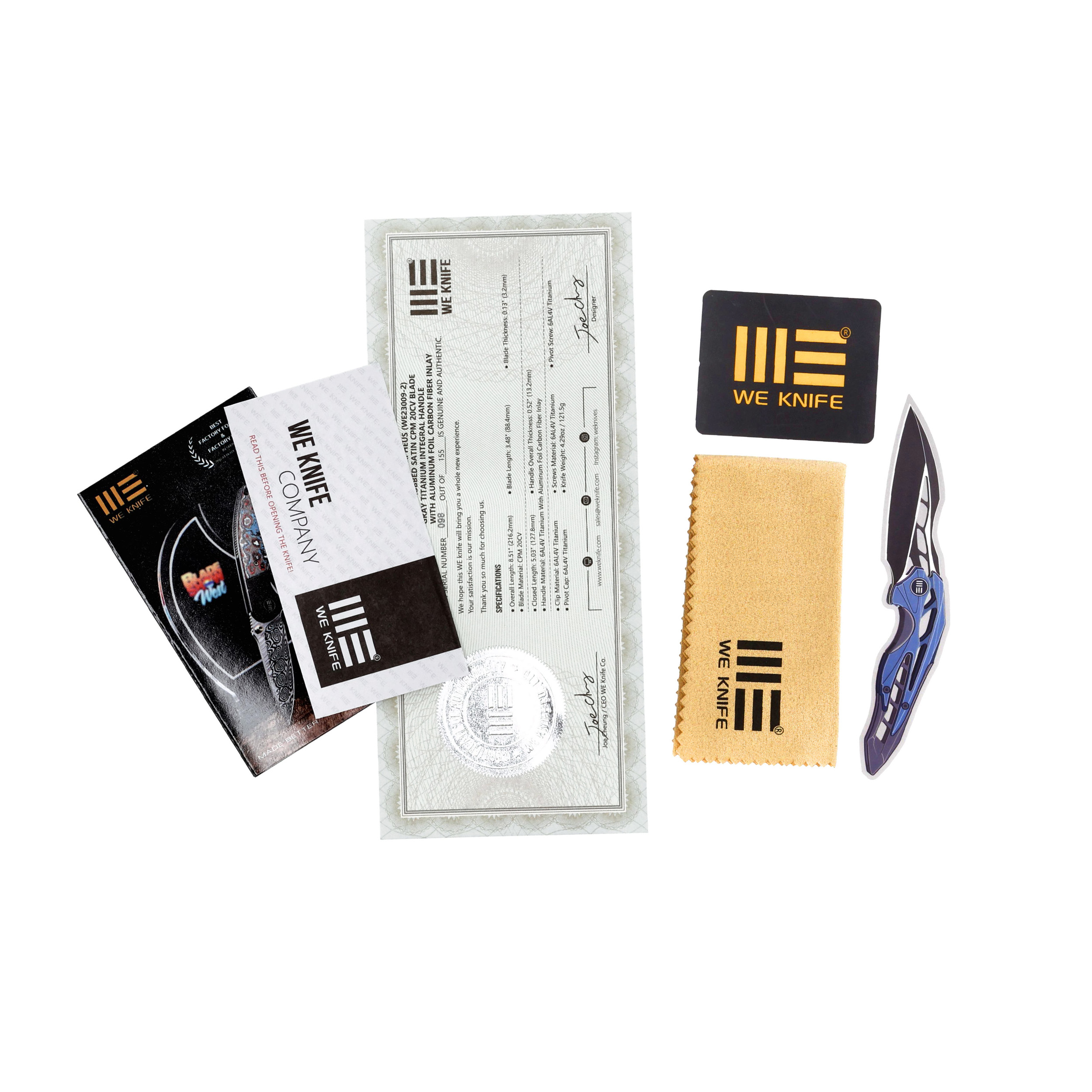 Nóż składany WE Knife 702XI Limited Edition WE075B-1 - obrazek 6