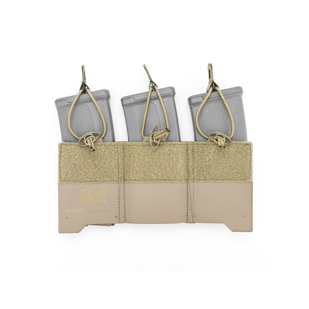 Modułowa wkładka na 3 magazynki AR/AK Husar Coyote - obrazek 2