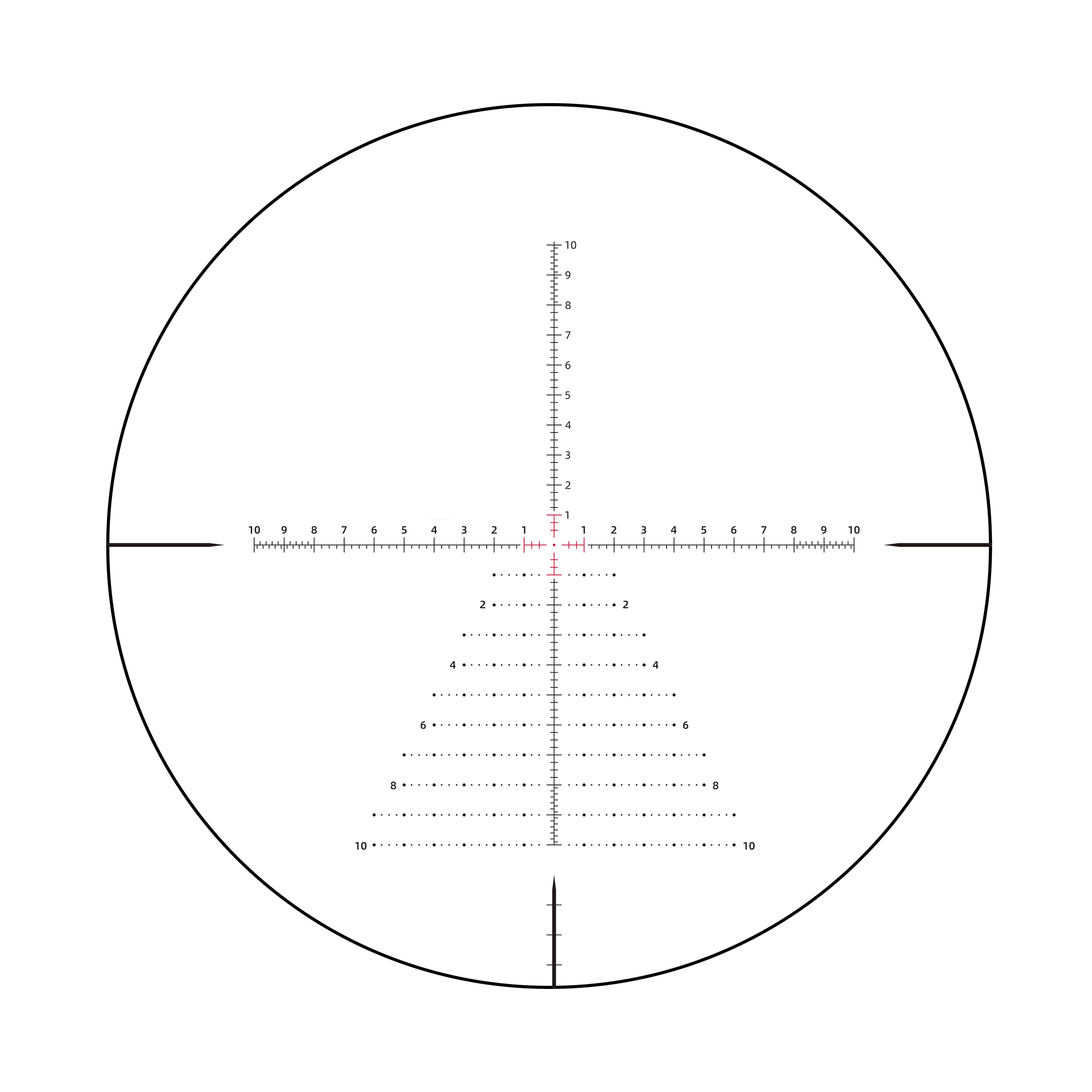 Luneta celownicza Vector Optics Tauron 5-40x56 ED FFP VTA-8 Mil SCFF-35 czarna - obrazek 9