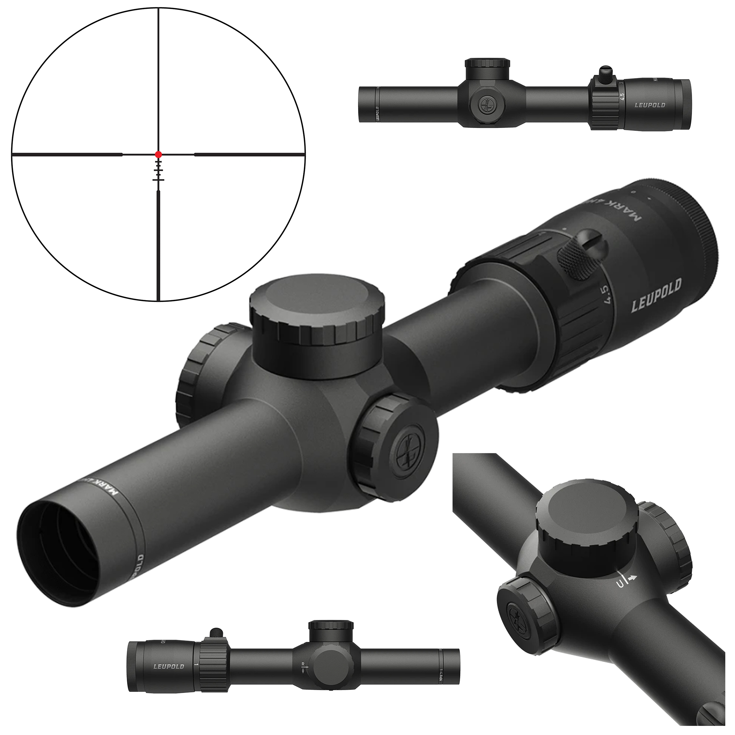 Luneta celownicza Leupold Mark 4HD 1-4.5x24 30mm SFP Illum. FireDot BDC - obrazek 10