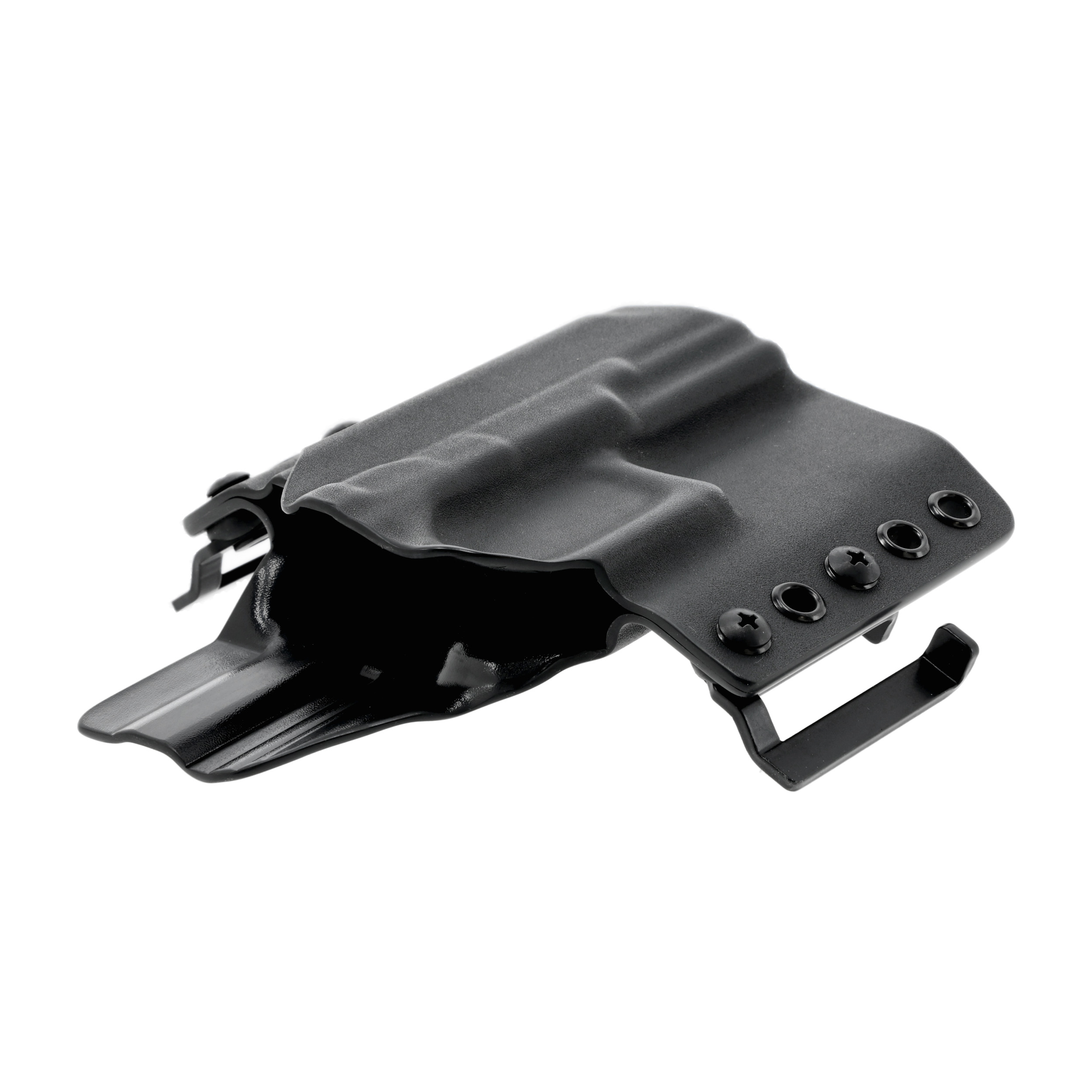 Kabura RH Holsters OWB do Walther PDP 4" 1/2 sweatguard, speedloops 40 mm, prawa, czarna - obrazek 3