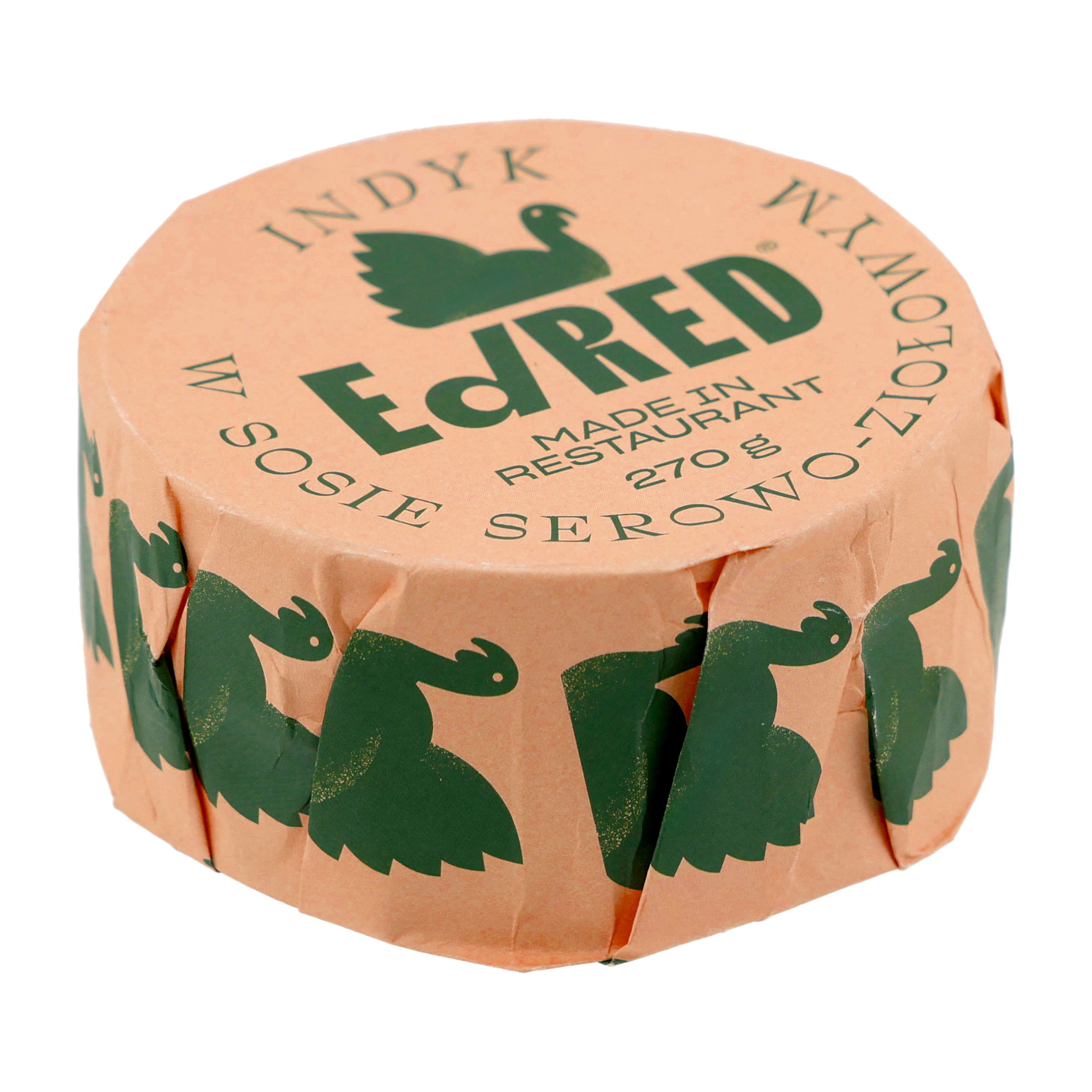 Konserwa Ed Red Originals Indyk w sosie serowo-ziołowym 270 g - obrazek 2