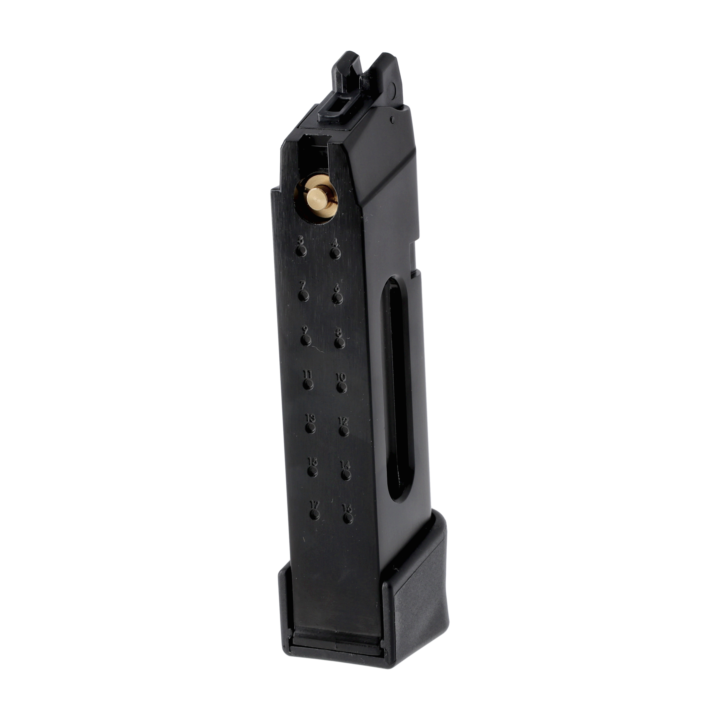 Magazynek do pistolet Glock 19 gen 5. MOS 6 mm BB, CO2, 18 naboi - obrazek 3