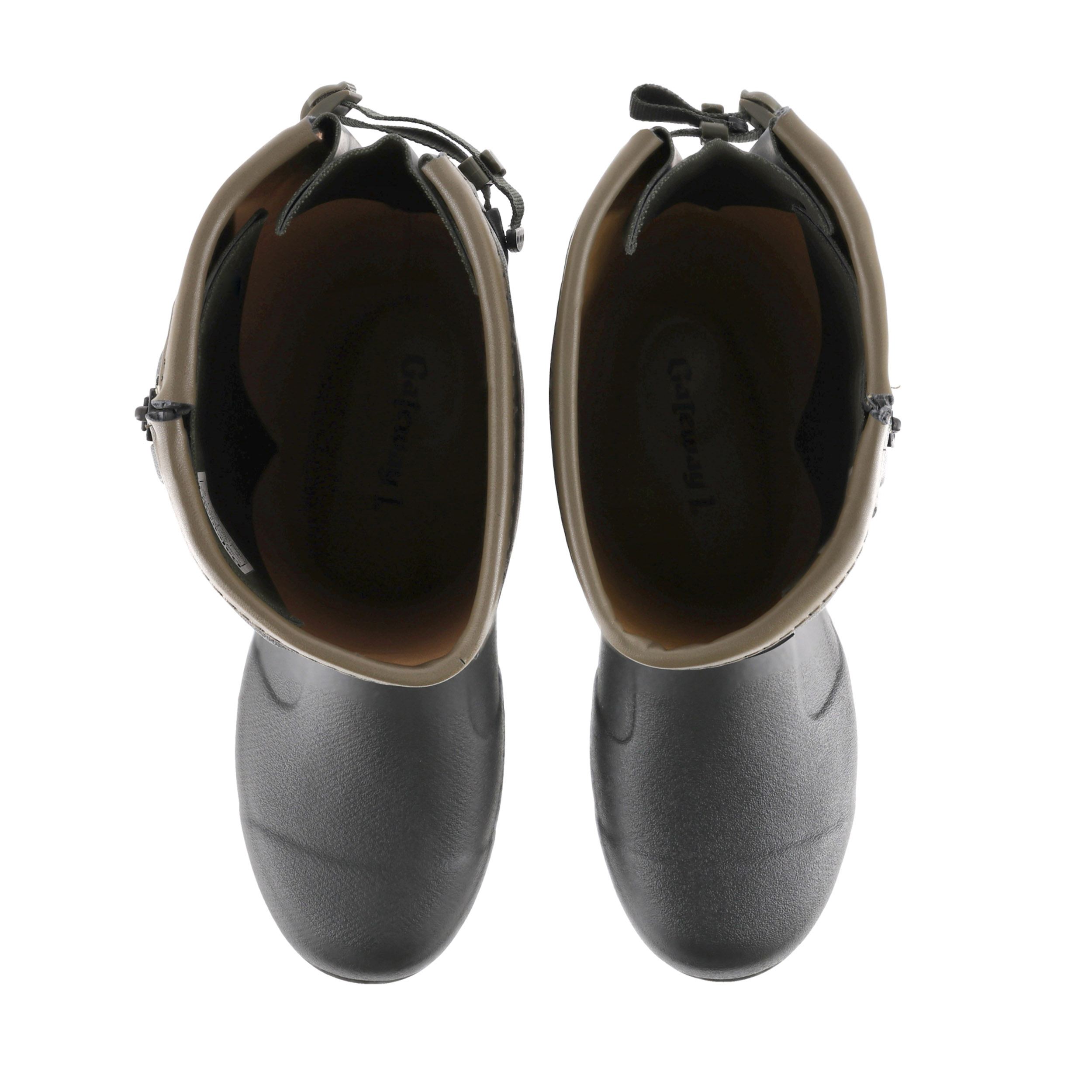 Kalosze Gateway1 Pheasant Game 18" Leather side zip, czarno/oliwkowe 45 - obrazek 7