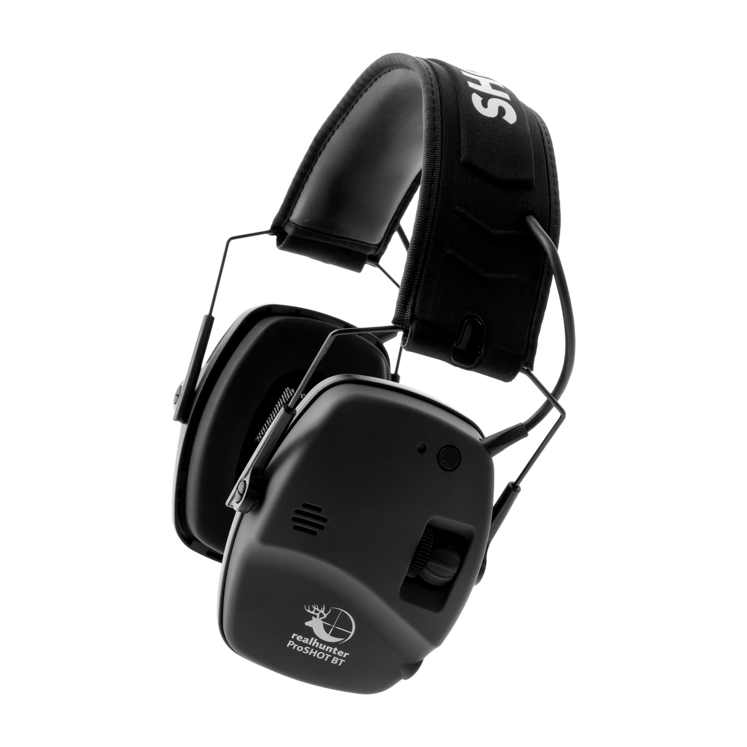 Ochronniki słuchu aktywne RealHunter Active ProSHOT BT czarne - obrazek 2