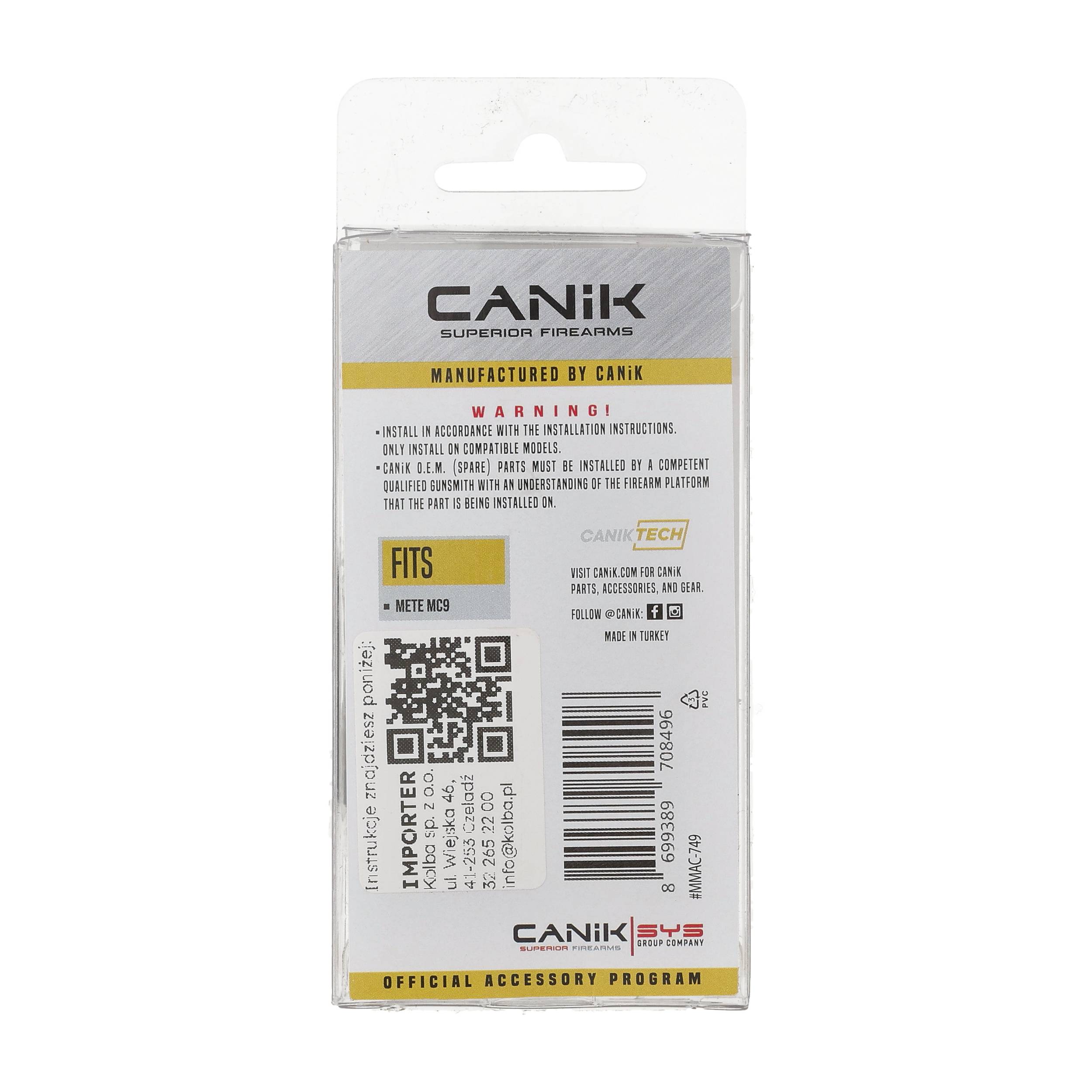 Blok ryglowy do pistoletu Canik METE MC9 MMAC-749 - obrazek 2