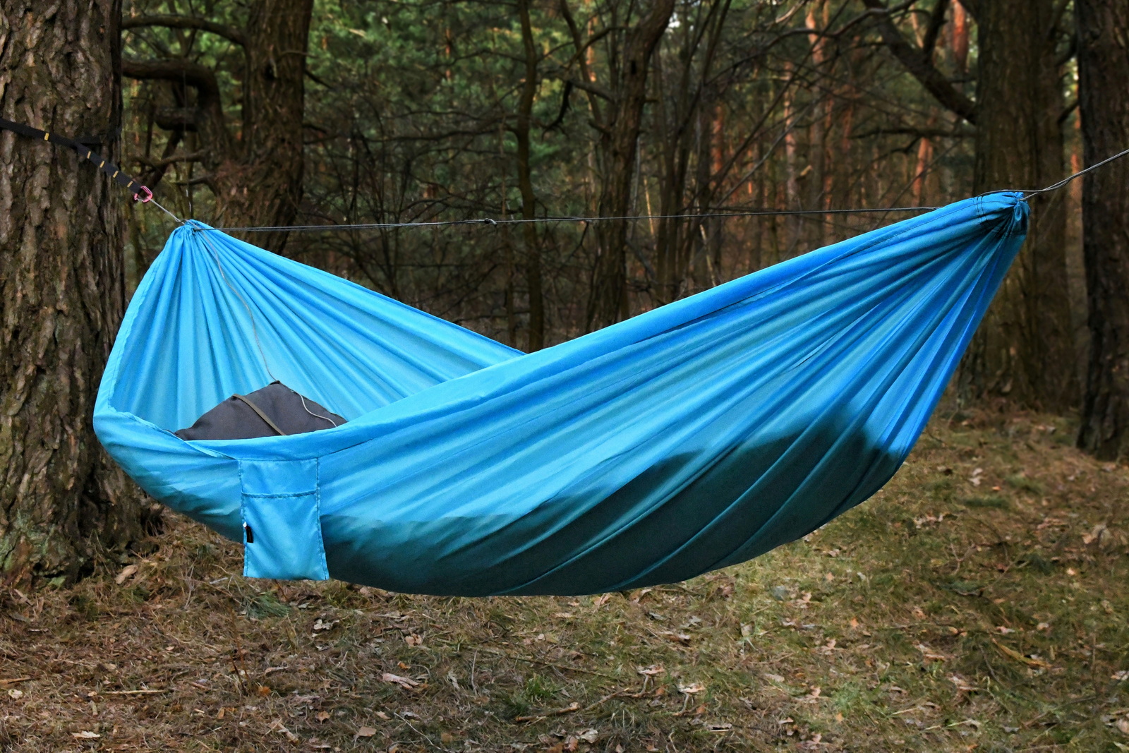 Hamak TigerWood ultra lekki Sky Version niebieski - obrazek 5