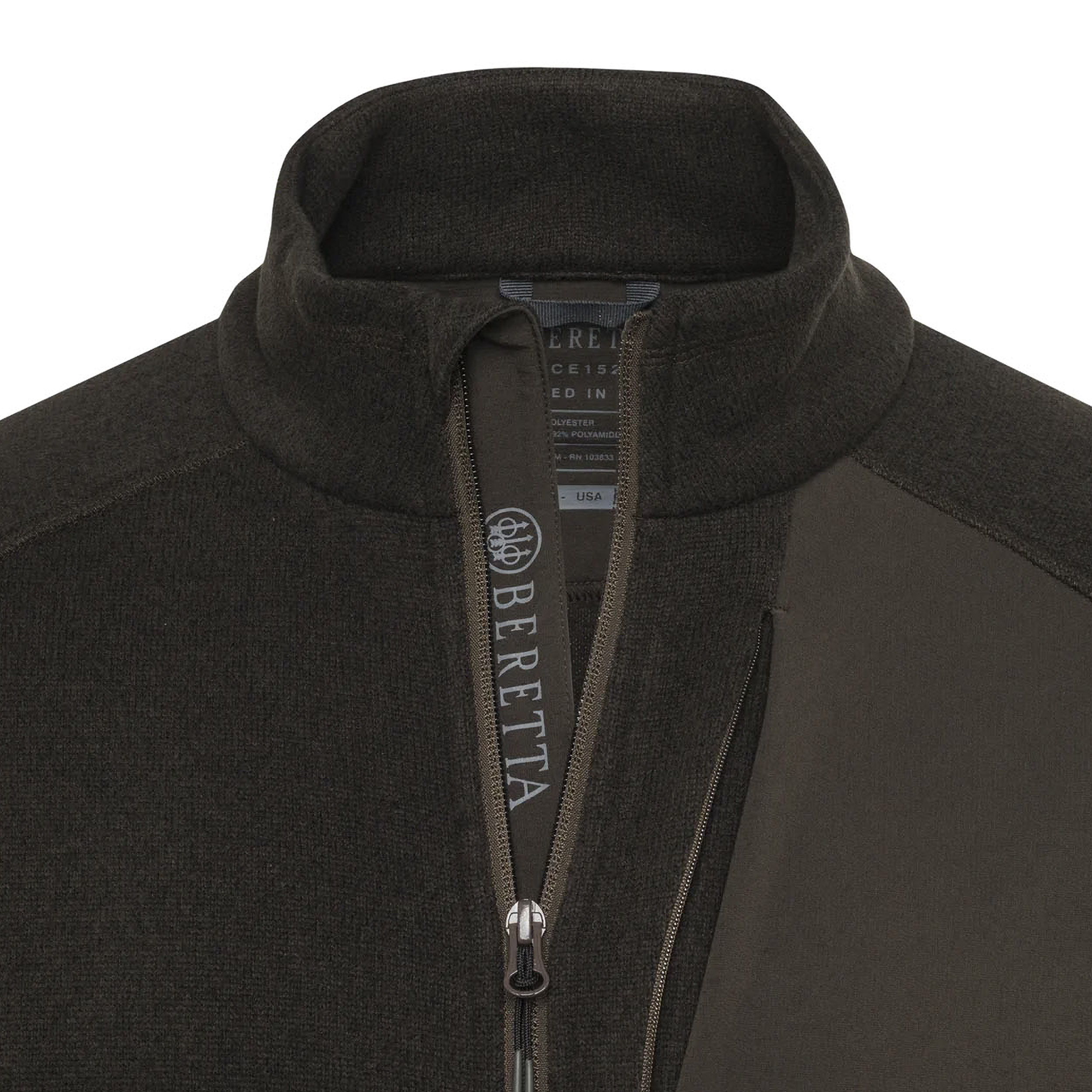 Bluza męskai Beretta Abisko Full Zip Brown Bark 2XL - obrazek 3