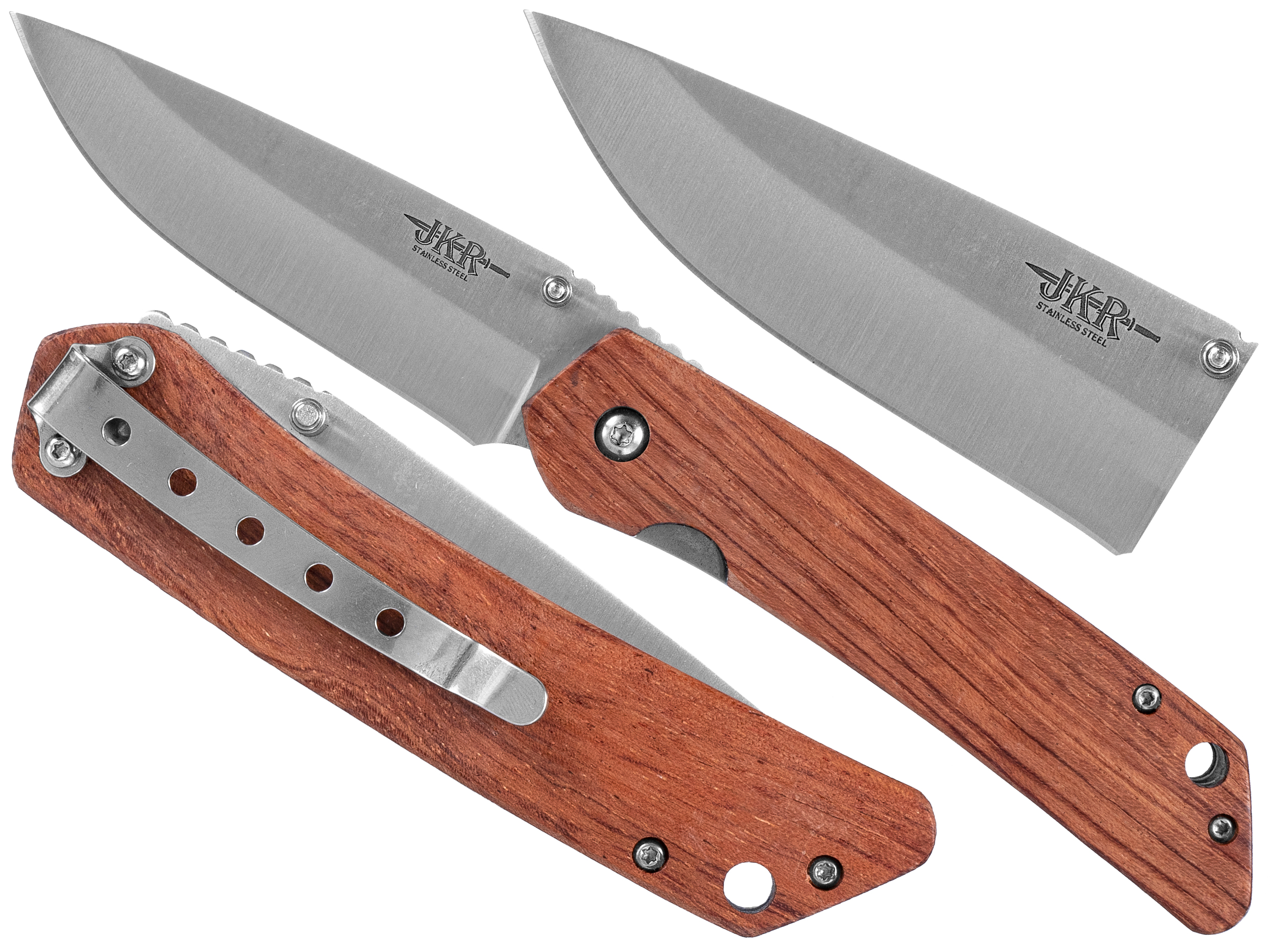 Nóż składany Joker JKR658 drewno - obrazek 6