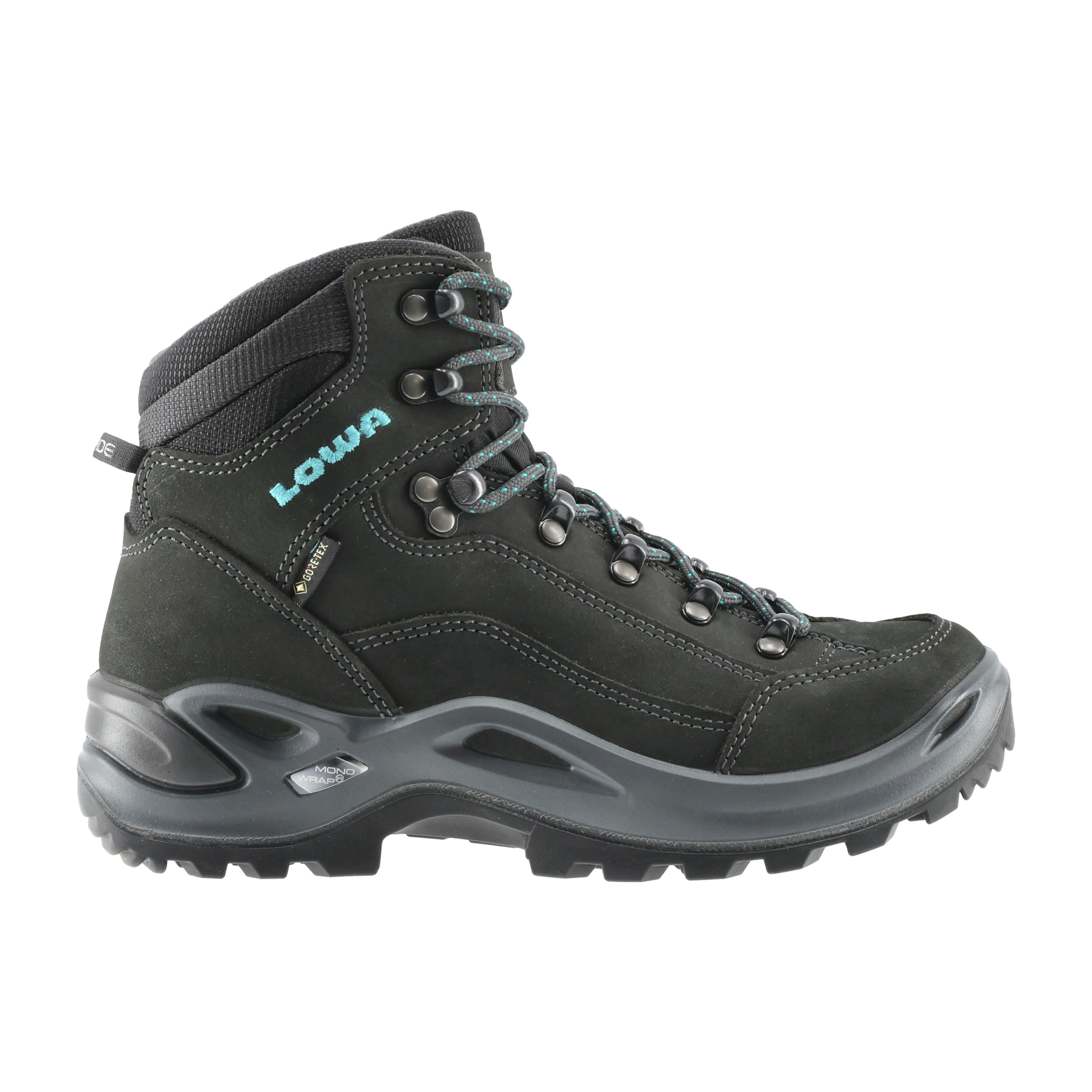 Buty damskie LOWA Renegade GTX mid WS czarno/turkusowe 36