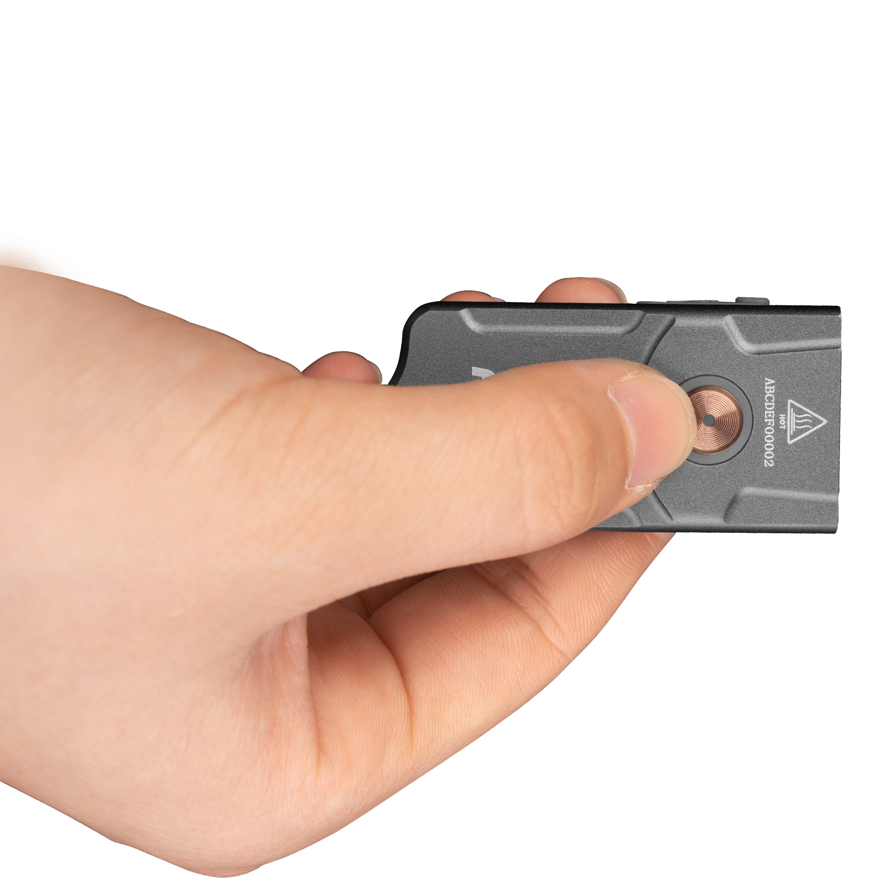 Latarka LED Fenix E03R V2.0 szara - obrazek 5