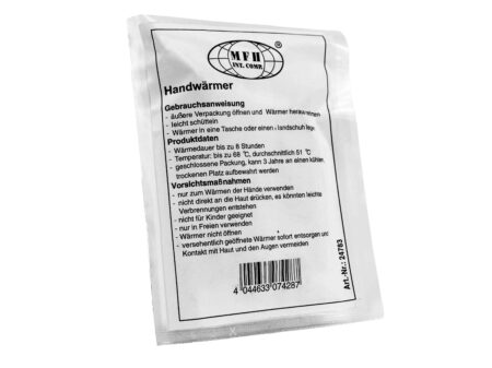 Ogrzewacz do rąk chemiczny uniwers. podwójny MFH