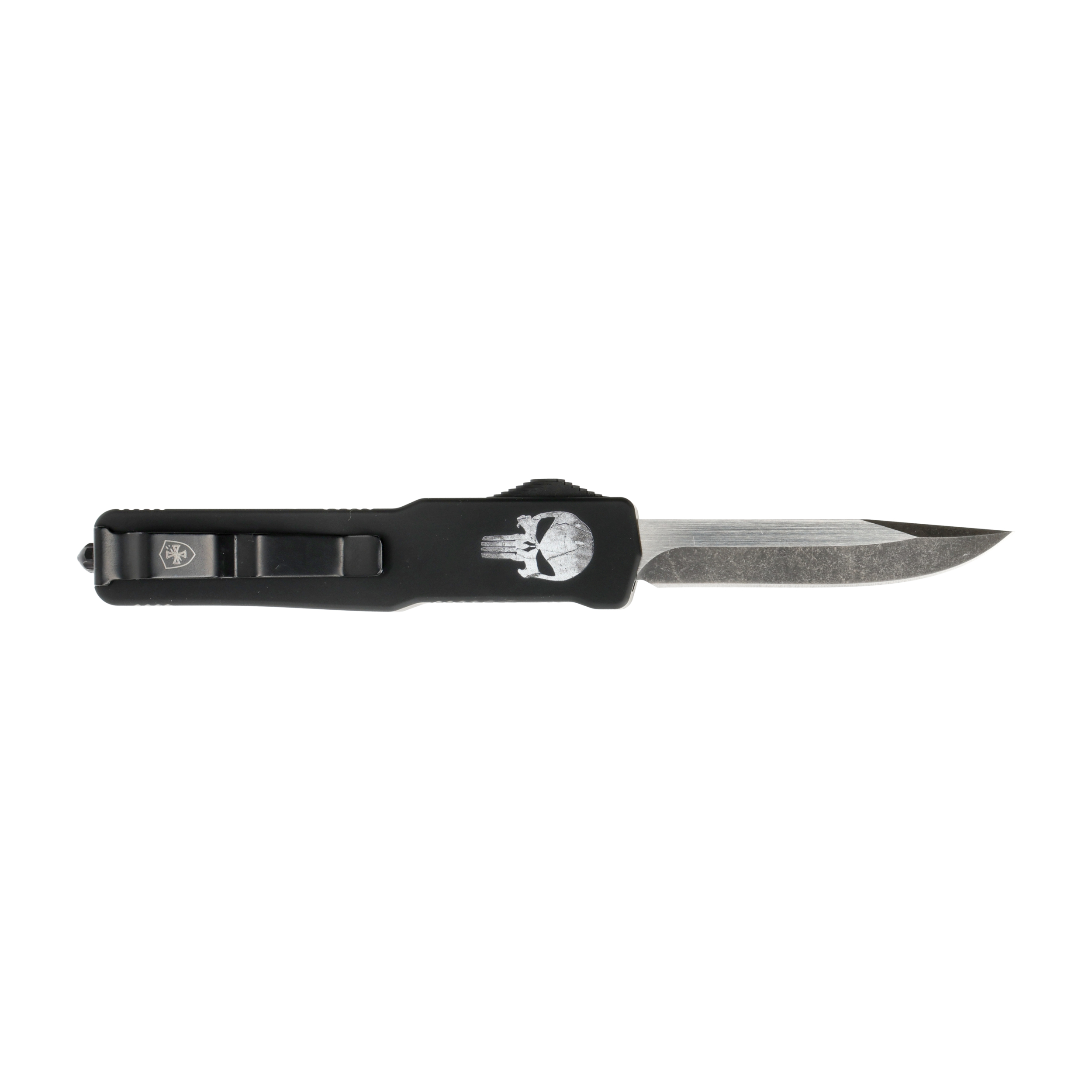Nóż OTF Templar Knife Slim Aluminium Fallen Drop Black - obrazek 2