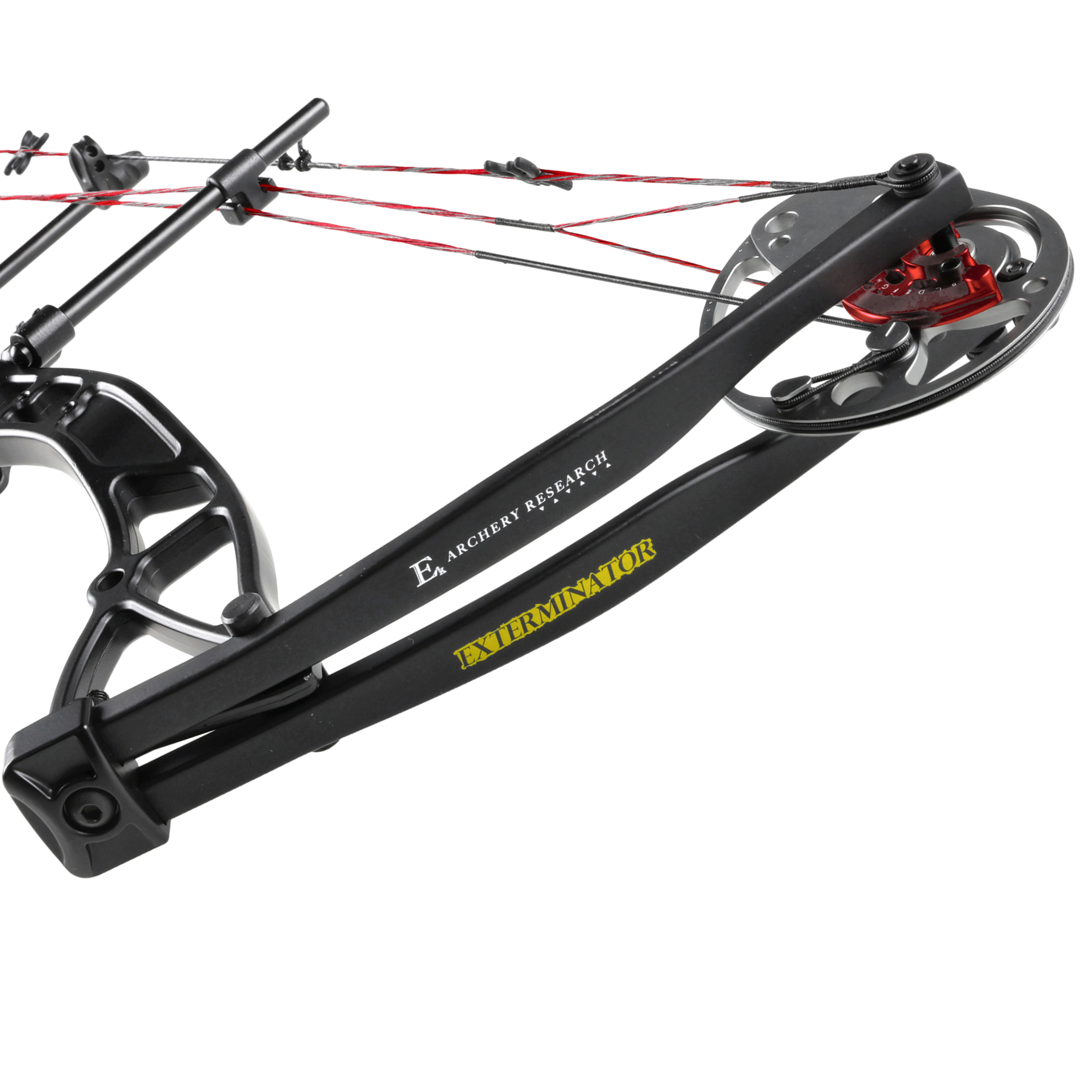 Łuk bloczkowy dla dorosłych Poe Lang Ek Exterminator 15-70 lb 30" czarny zestaw - obrazek 6