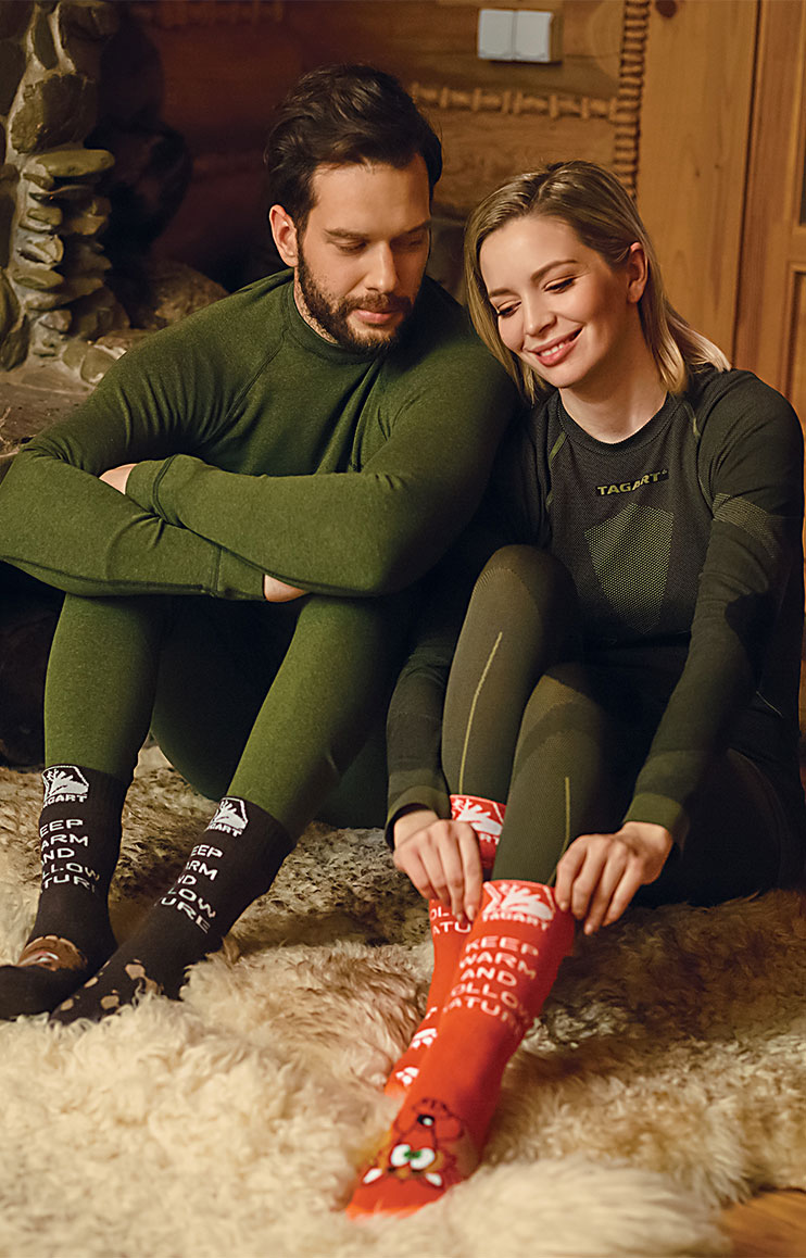 Legginsy męskie Tagart Winter XL - obrazek 5