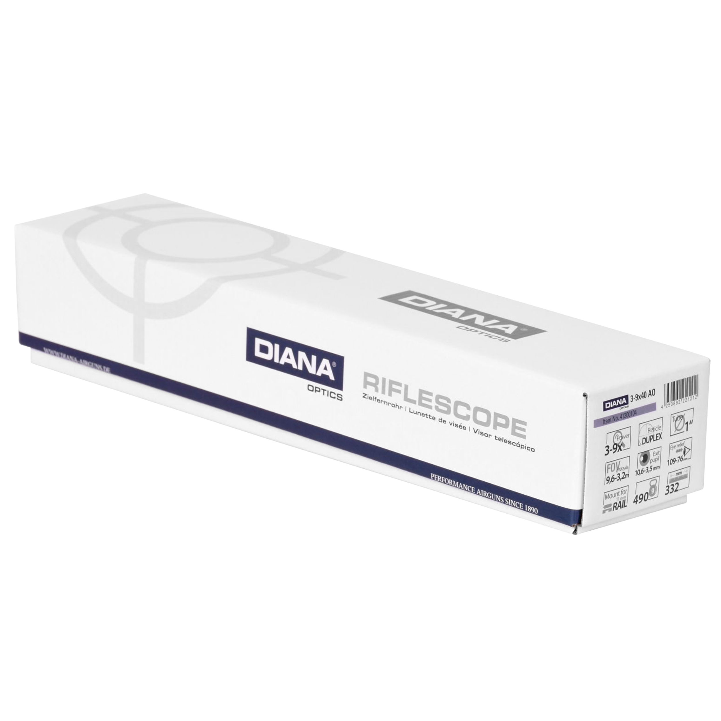 Luneta celownicza Diana 3-9x40 1" AO Duplex z/m 11 mm - obrazek 5