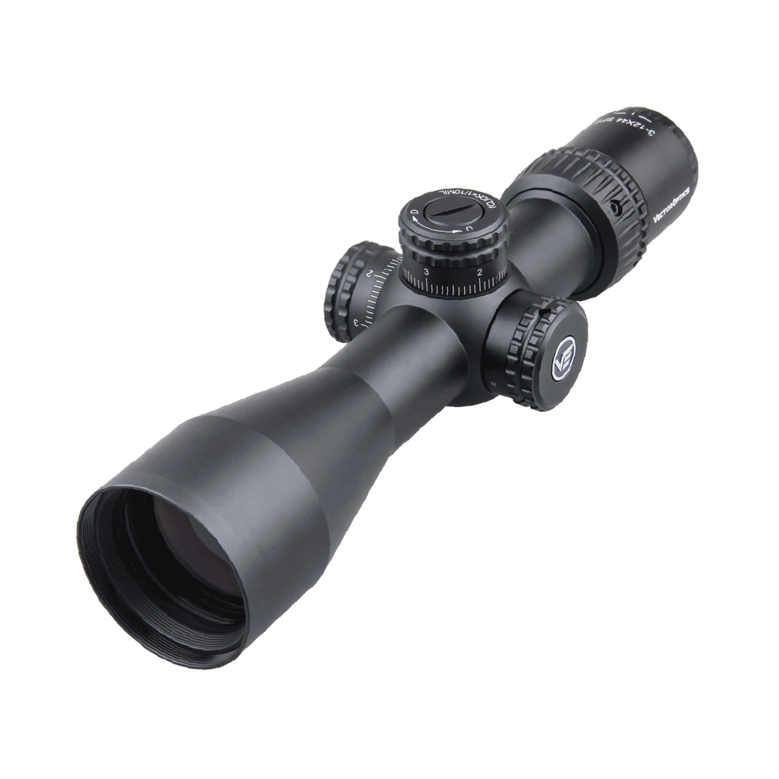 Luneta celownicza Vector Optics Veyron 3-12x44 Compact SFP MPR-4 SCOM-24 czarna - obrazek 2