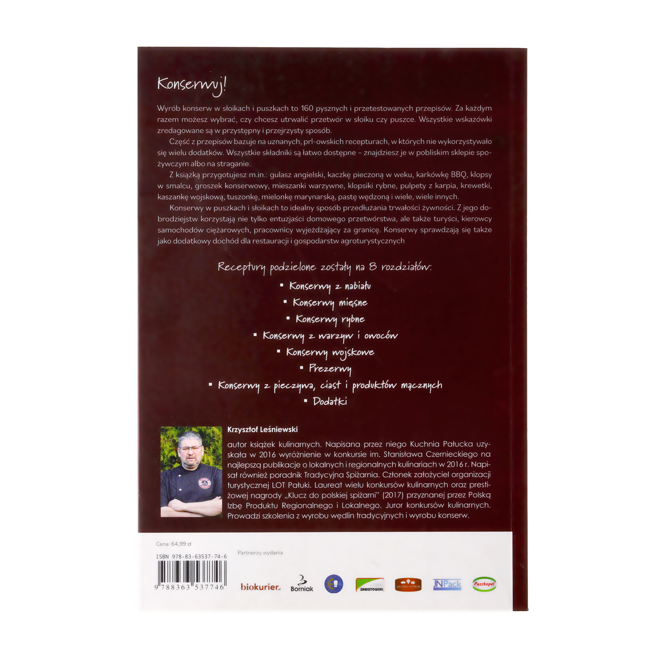 Książka „Wyrób konserw w słoikach i puszkach" cz. 1 Krzysztof Leśniewski - obrazek 2