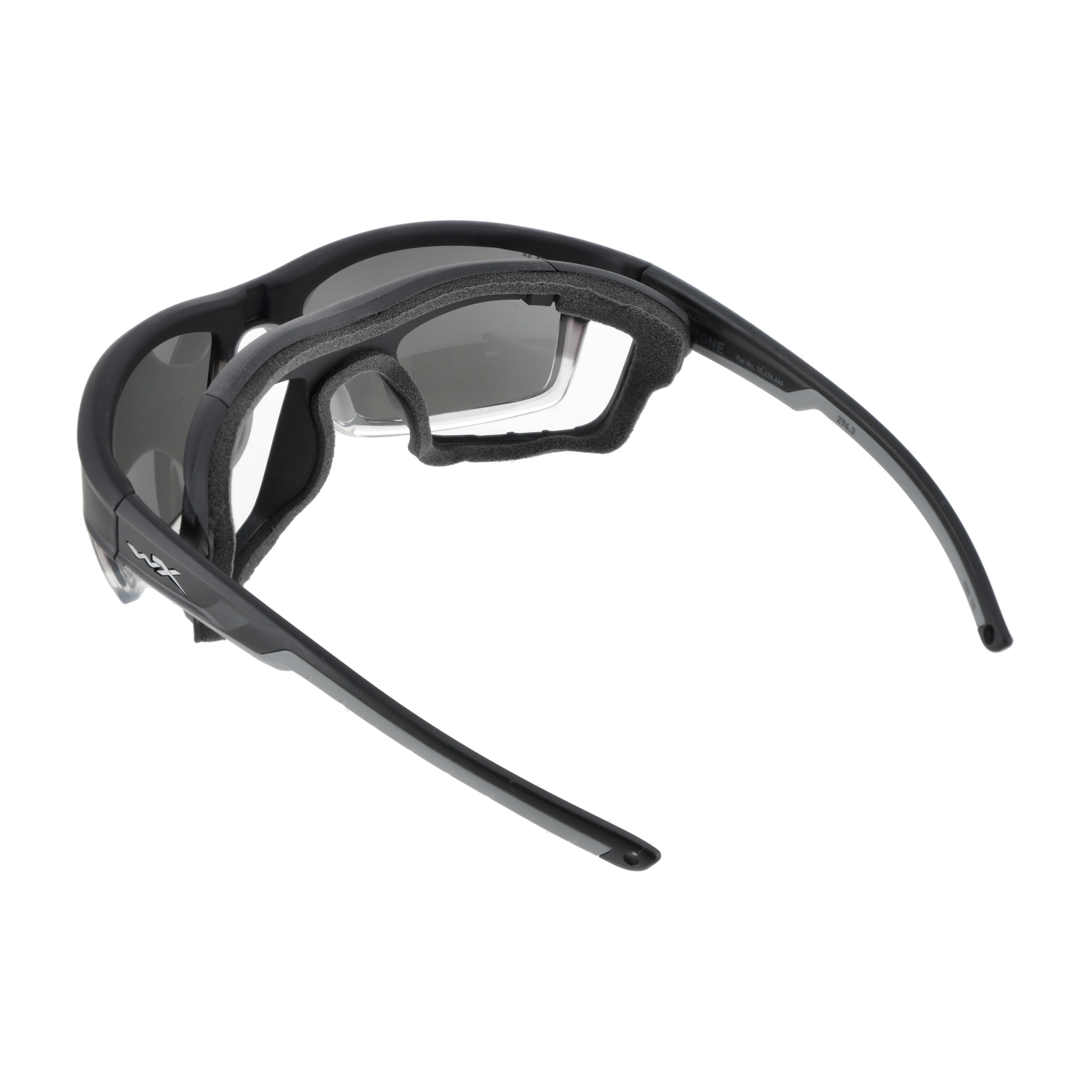 Okulary taktyczne Wiley X Ozone CCOZN06 grey silver flash, szare oprawki - obrazek 5