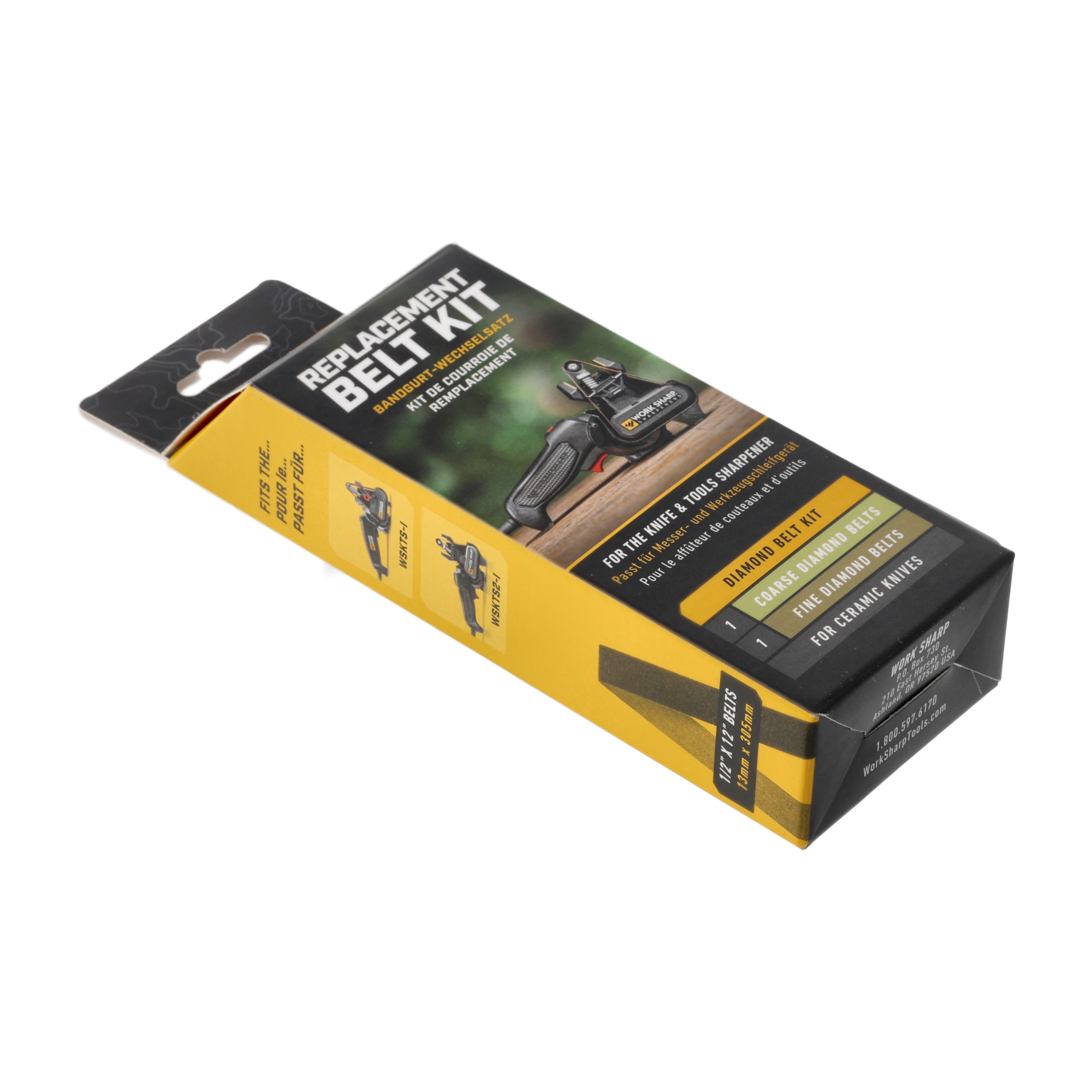 Diamentowe taśmy ostrzące 180/1500 do Work Sharp WSKTS 2 sztuki - obrazek 3