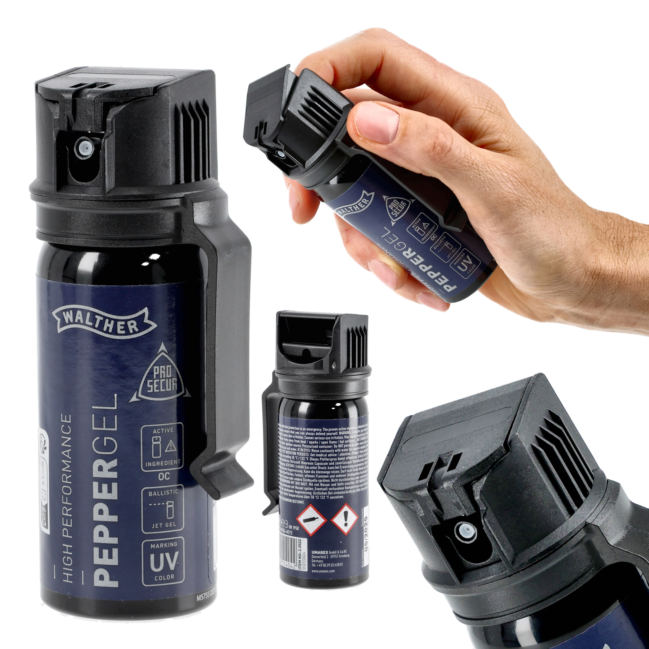 Gaz pieprzowy Walther Gel ProSecur 50 ml - obrazek 5