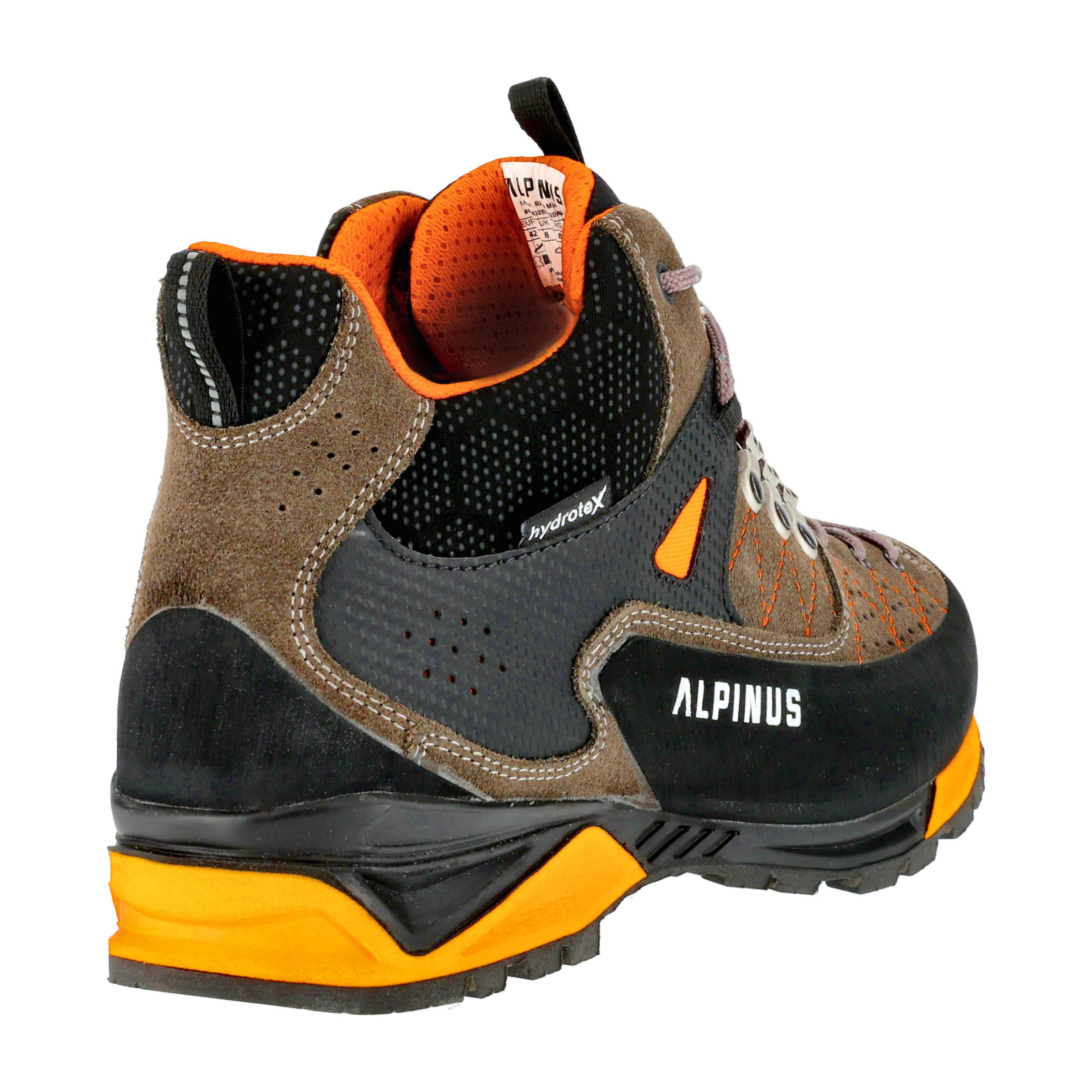 Buty męskie Alpinus The Ridge Mid Pro antracytowo-pomarańczowe 43 - obrazek 4
