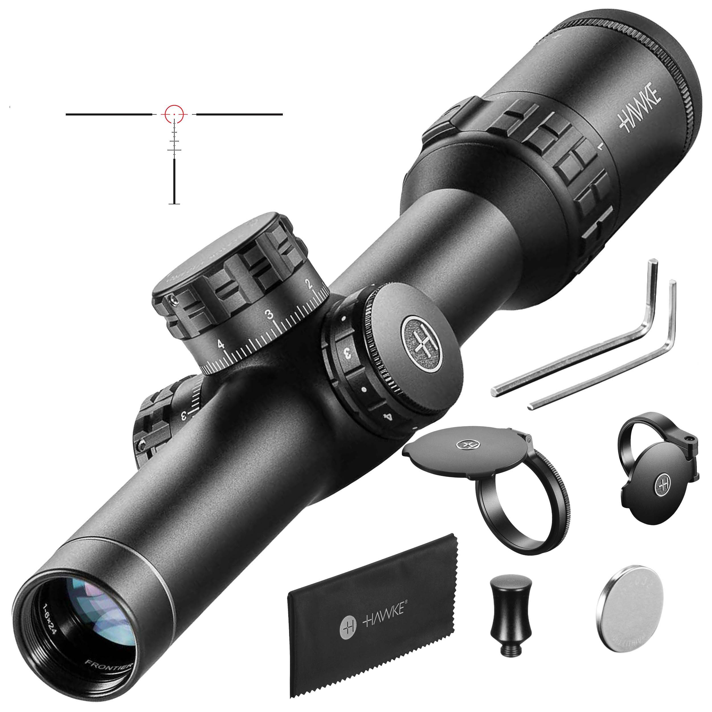 Luneta celownicza Hawke Frontier 30 1-6x24 IR Tactical Dot 6x - obrazek 10