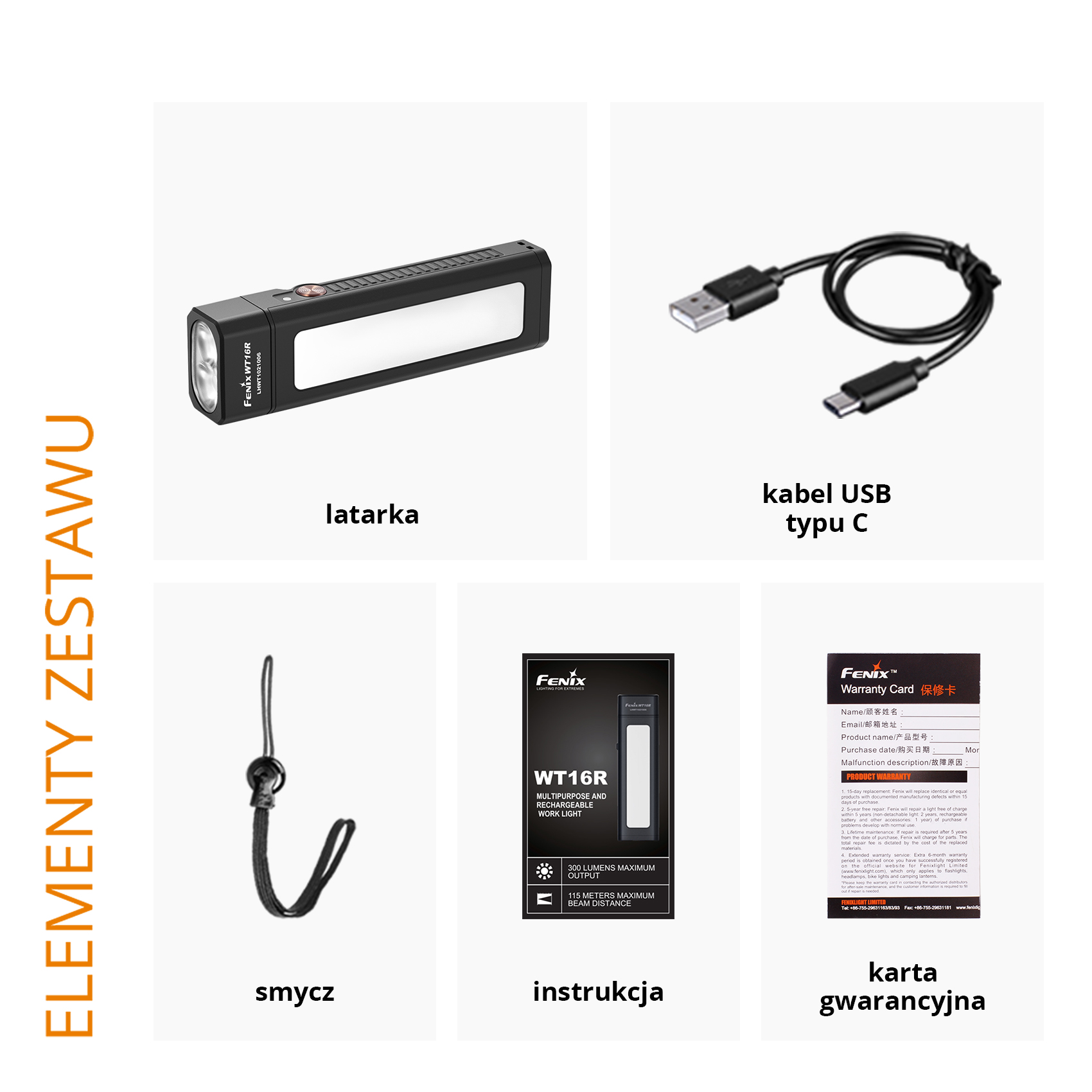 Latarka LED Fenix WT16R - obrazek 3