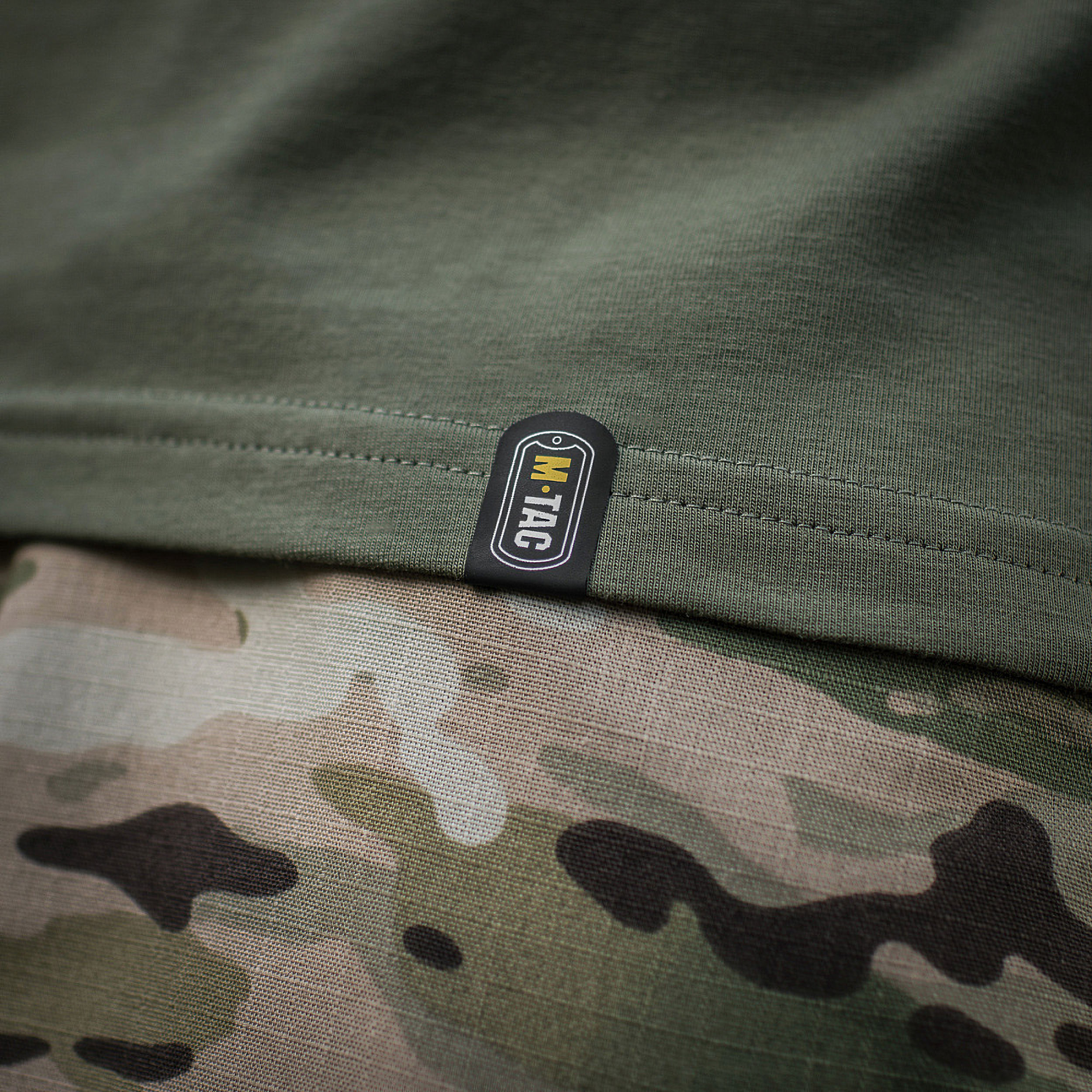 Koszulka męska M-Tac Surf Club oliwkowa XL - obrazek 10