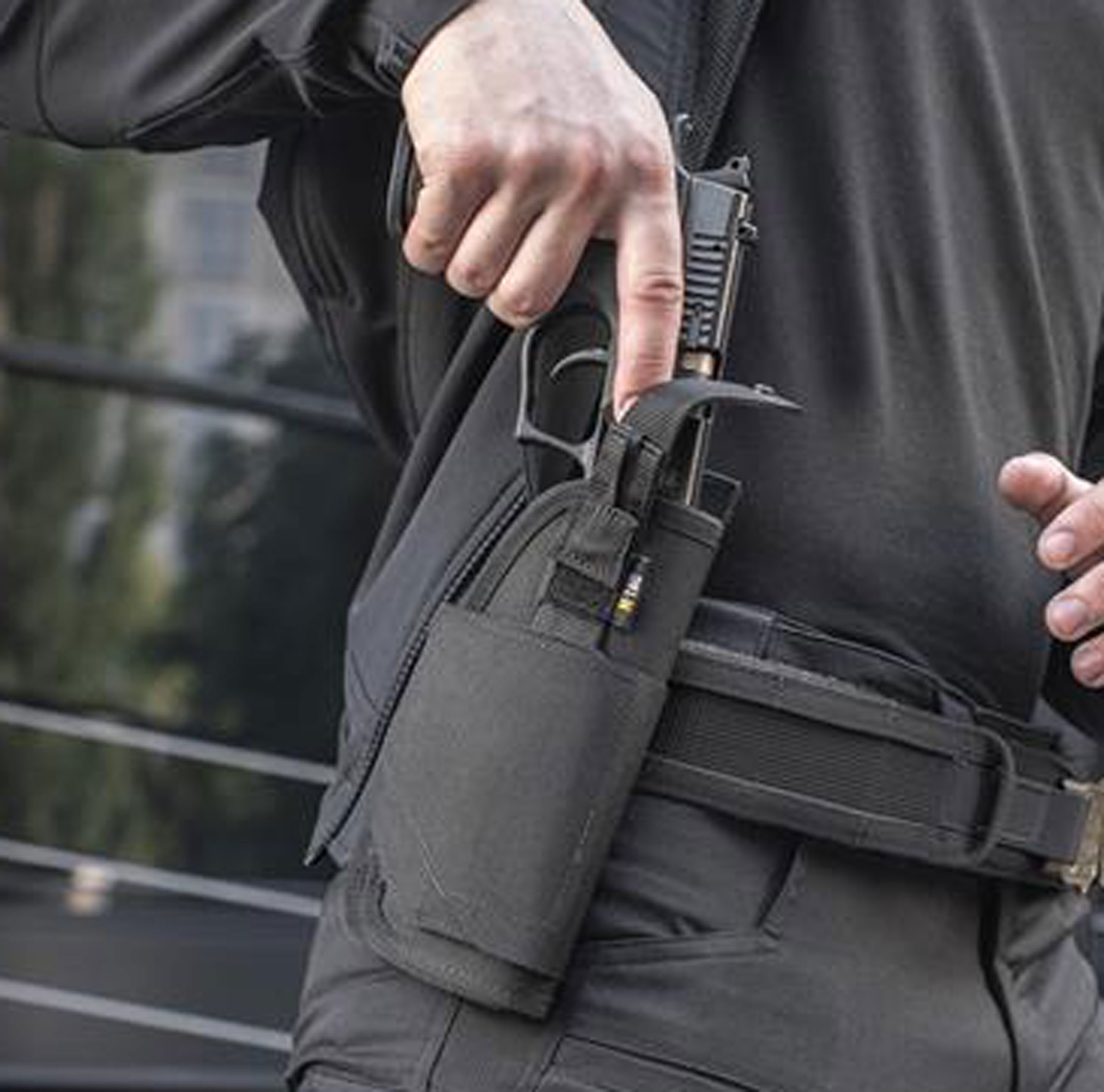 Kabura M-Tac uniwersalna Elite Czarna prawa - obrazek 8