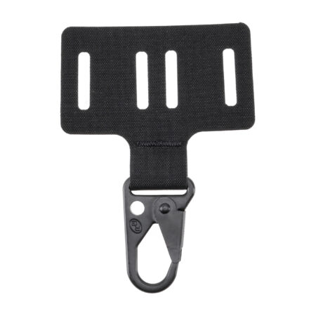 Obniżony uchwyt Ginger's Tactical Gear z klamrą Clash-Hook do pasa GTG Viper Belt Black