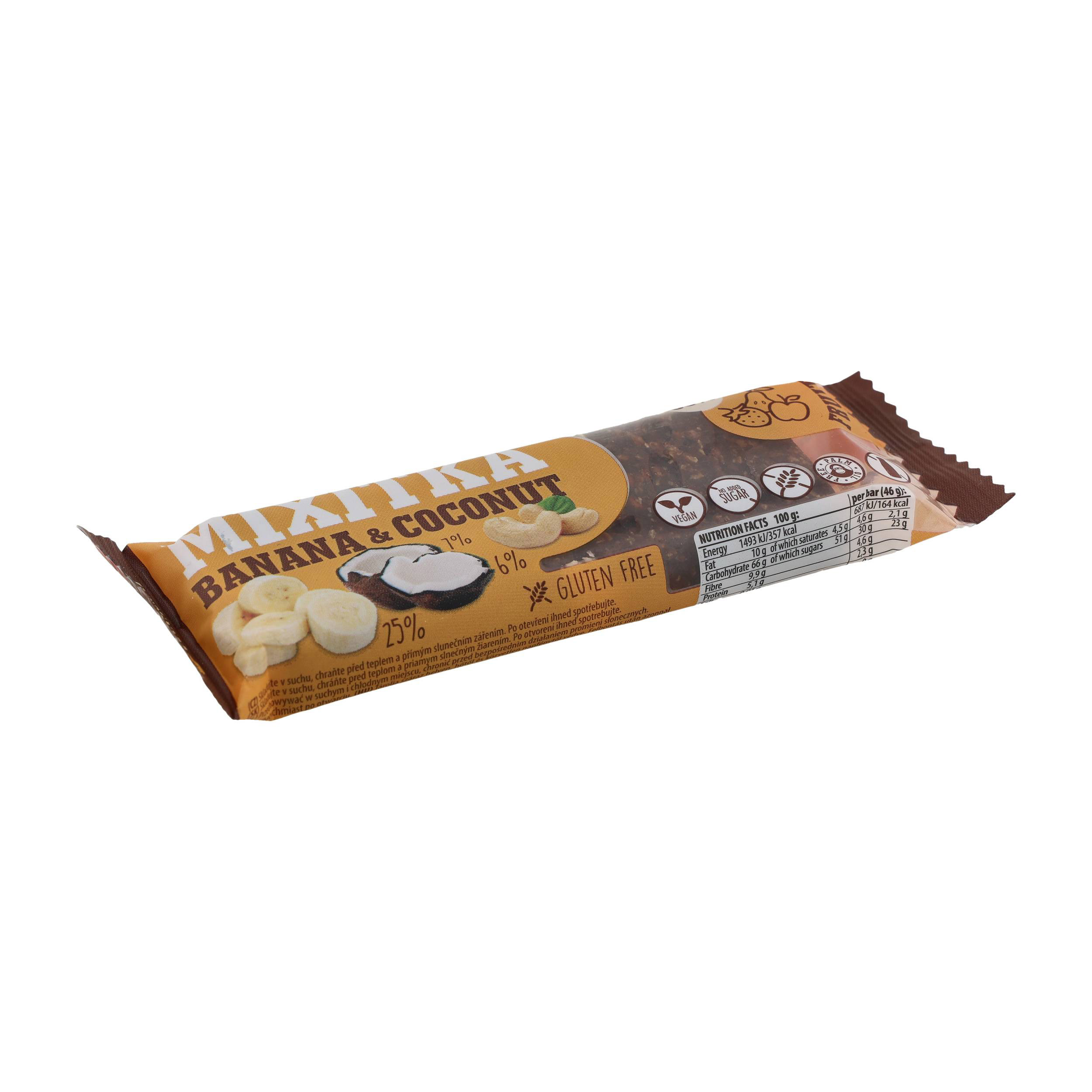 Mixitka Mixit banan z kokosem 46 g - obrazek 3